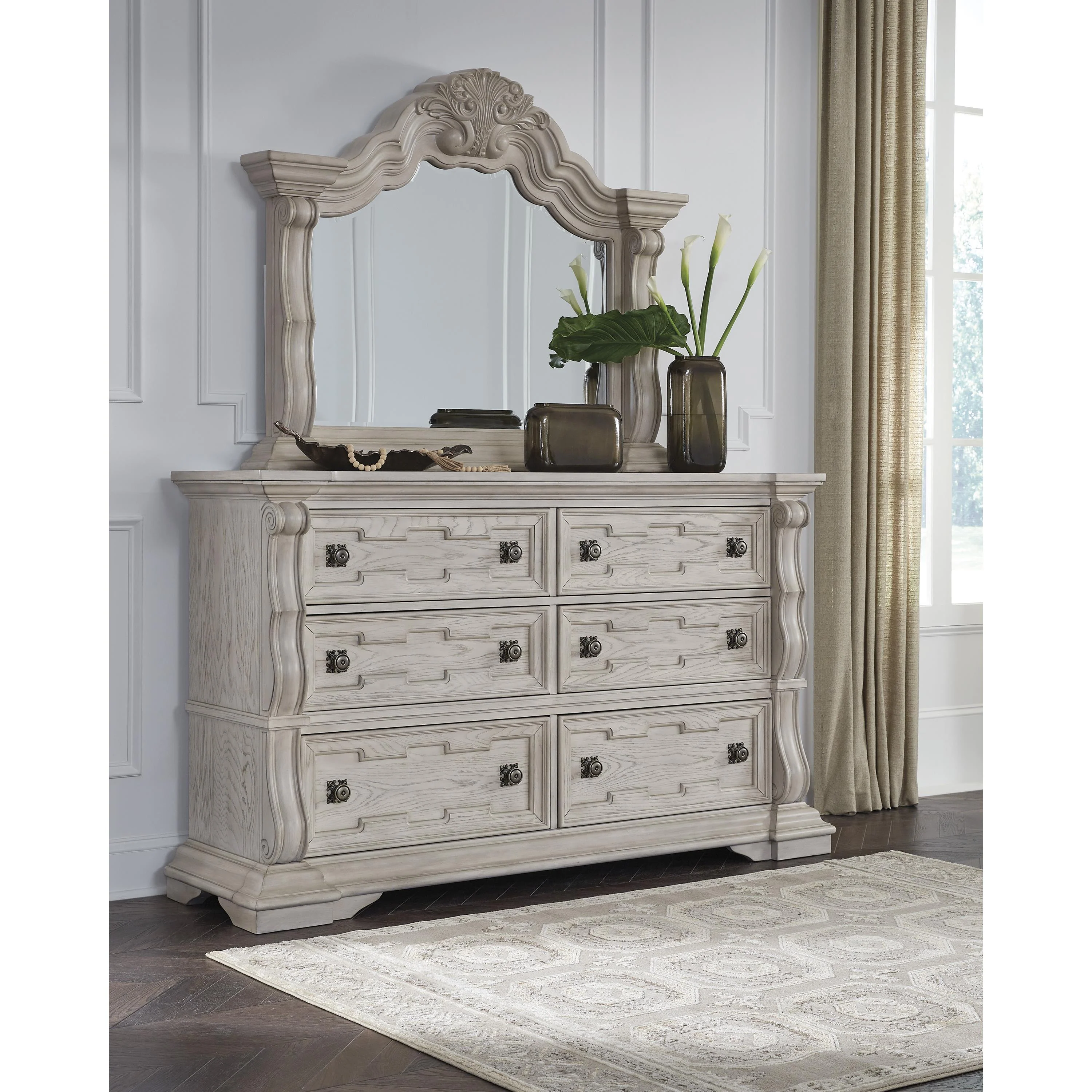 Signature Design by Ashley Bruchandi PCB948B1 Dresser and Mirror - Image 3