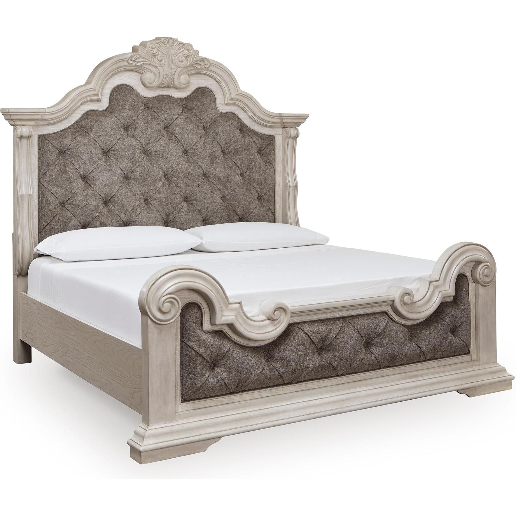 Signature Design by Ashley Bruchandi PCB948B5 California King Upholstered Panel Bed - Image 1