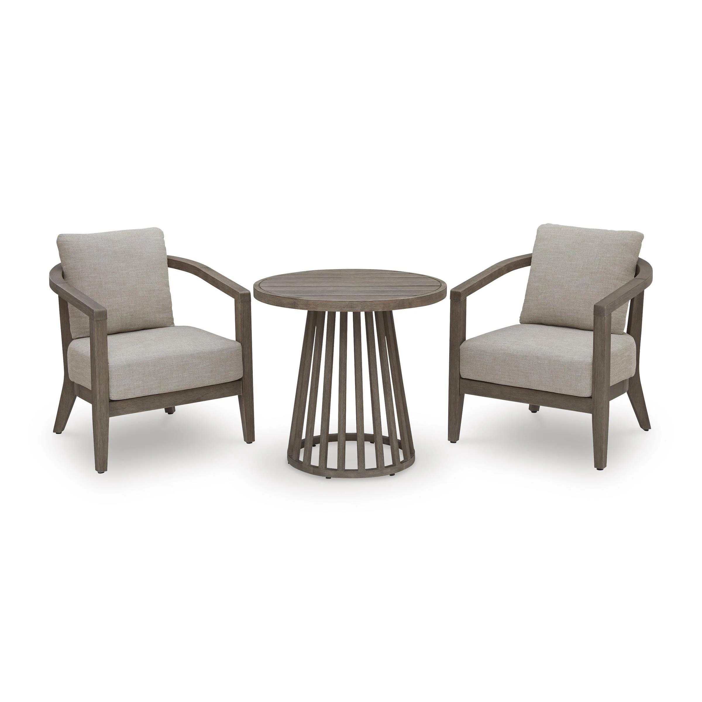 Signature Design by Ashley Joy Lagoon PCP310-050 Chairs with Cushions and Table Set - Image 1
