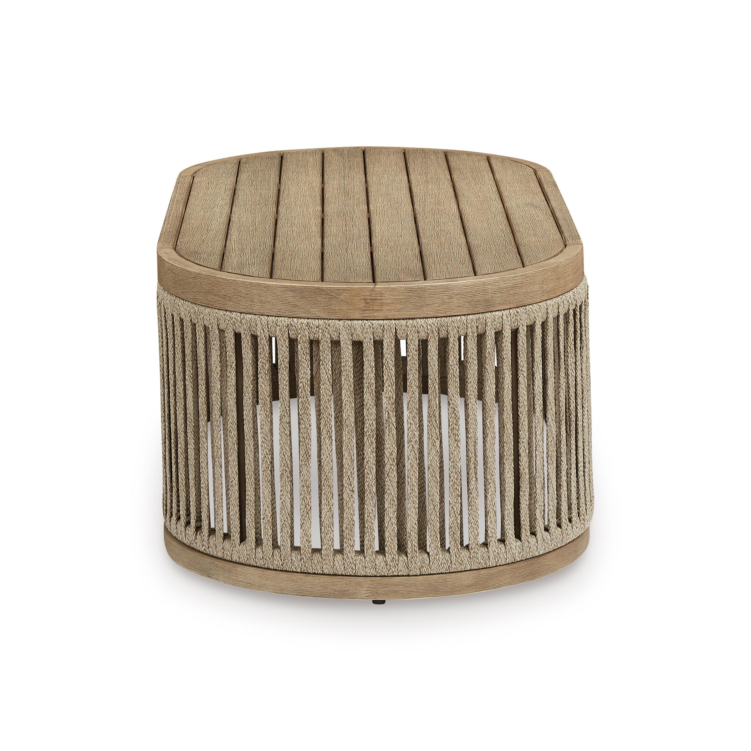 Signature Design by Ashley Serena Shores PCP604-701 Rectangular Cocktail Table - Image 3