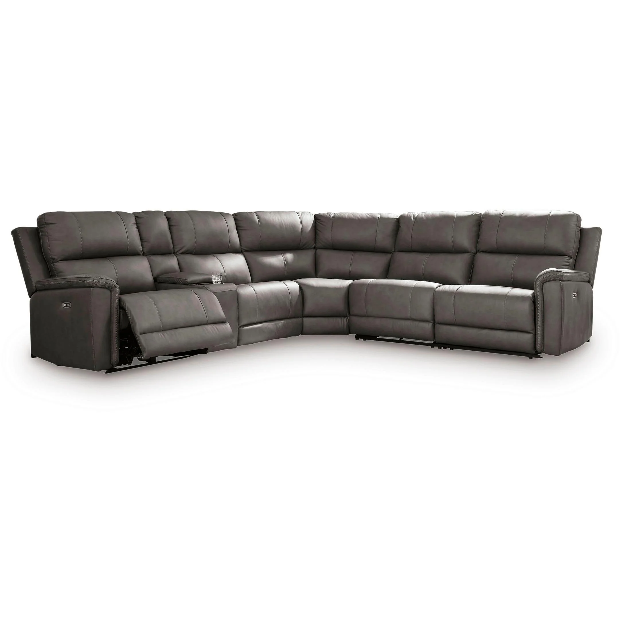 Signature Design by Ashley Bleckley PCU12000S5 6 pc Power Reclining Sectional - Image 1