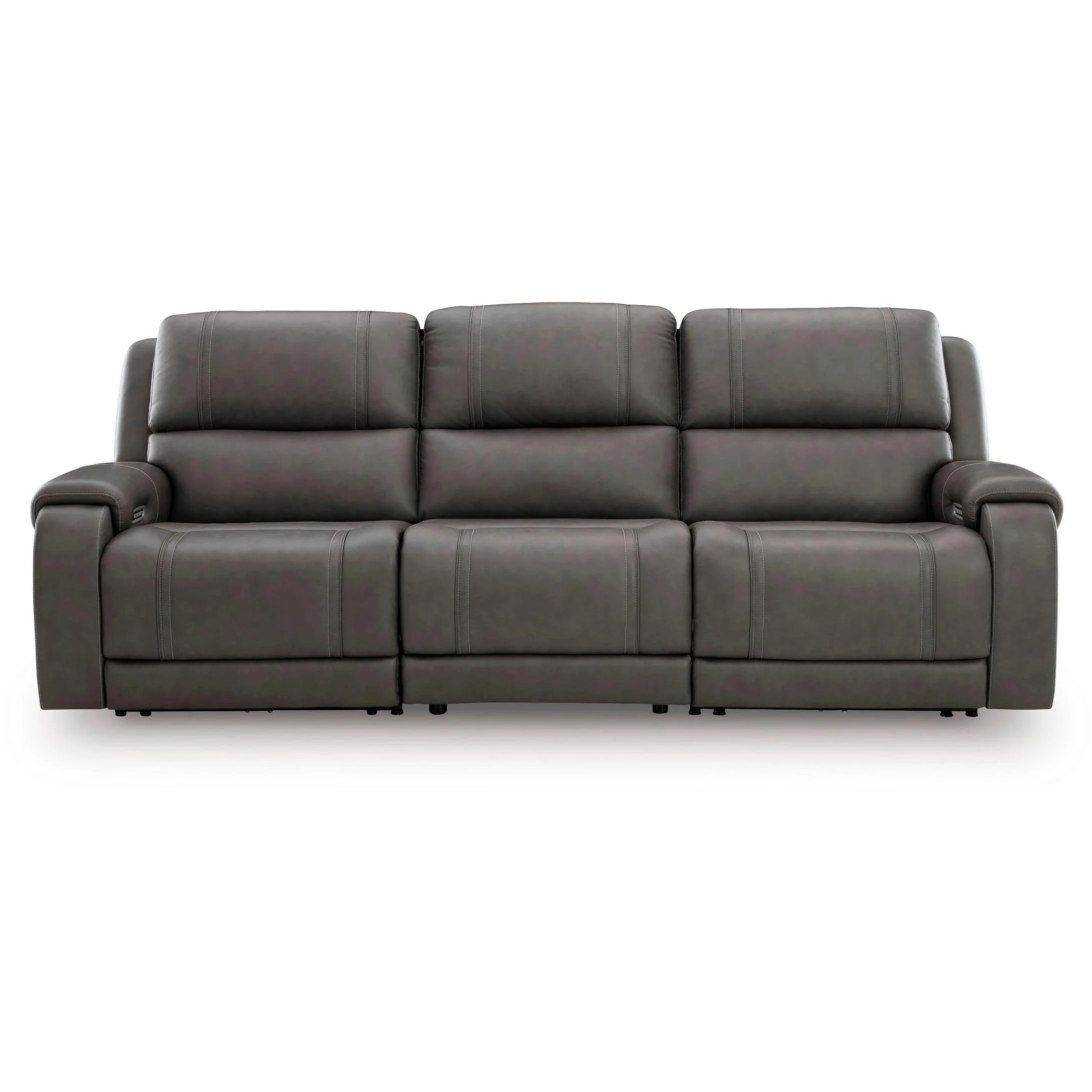 Signature Design by Ashley 5Z – Pittson PCU12600S3 3 pc Power Sectional Reclining Sofa