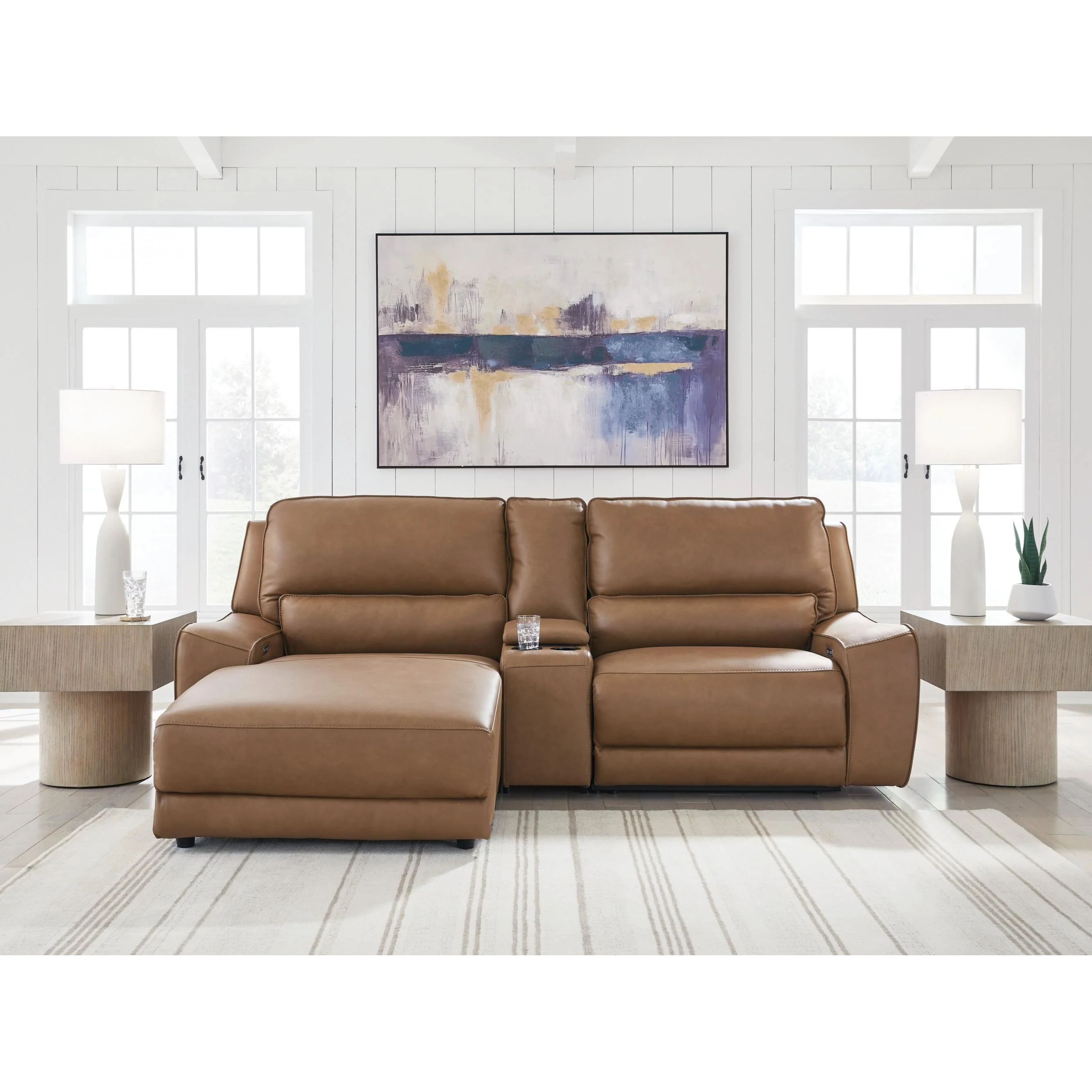 Signature Design by Ashley DeepWakes PCU62606S17 3 pc Power Reclining Sectional with Chaise - Image 2