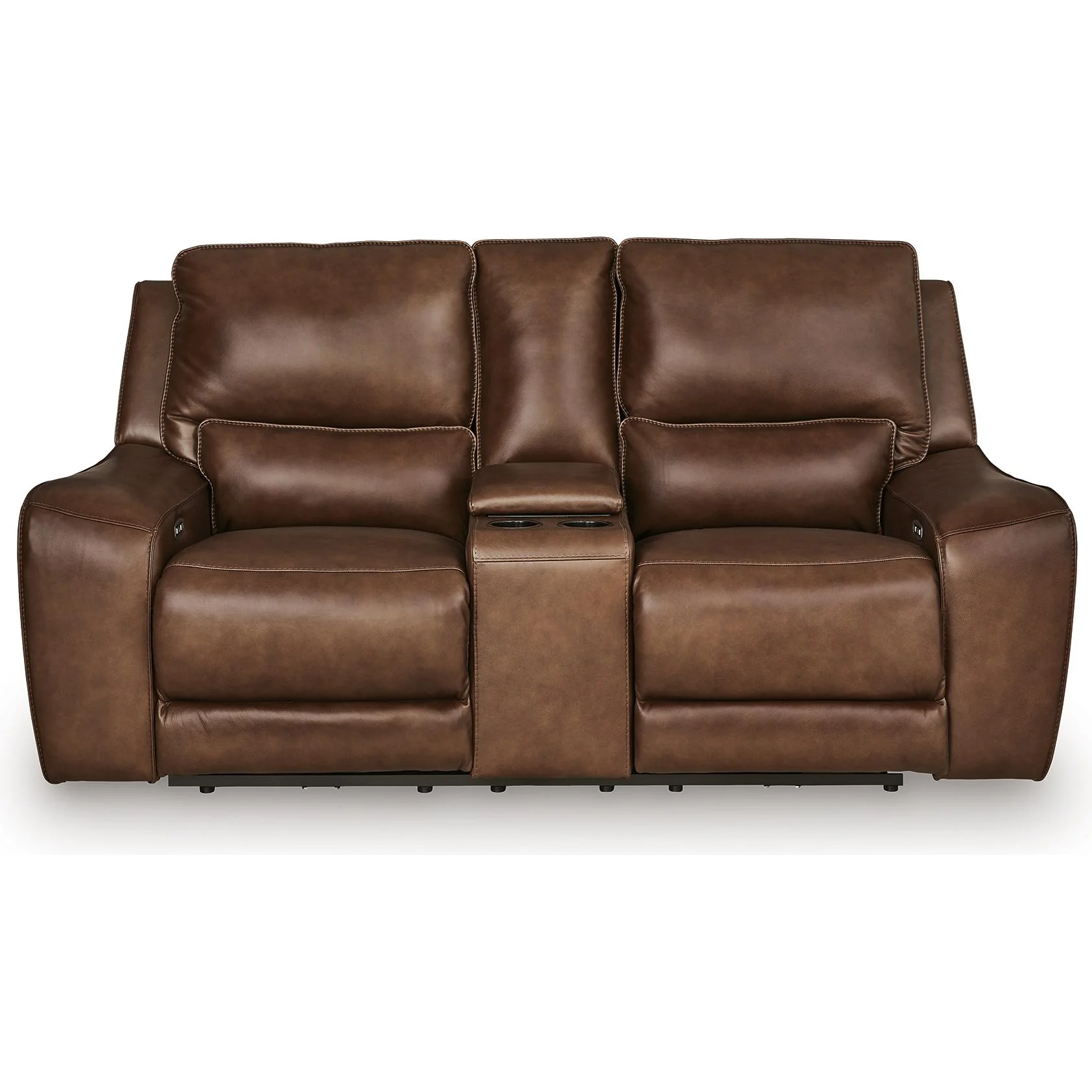 Signature Design by Ashley DeepWakes PCU6260718 Power Reclining Loveseat with Console and Adjustable Headrest - Image 2