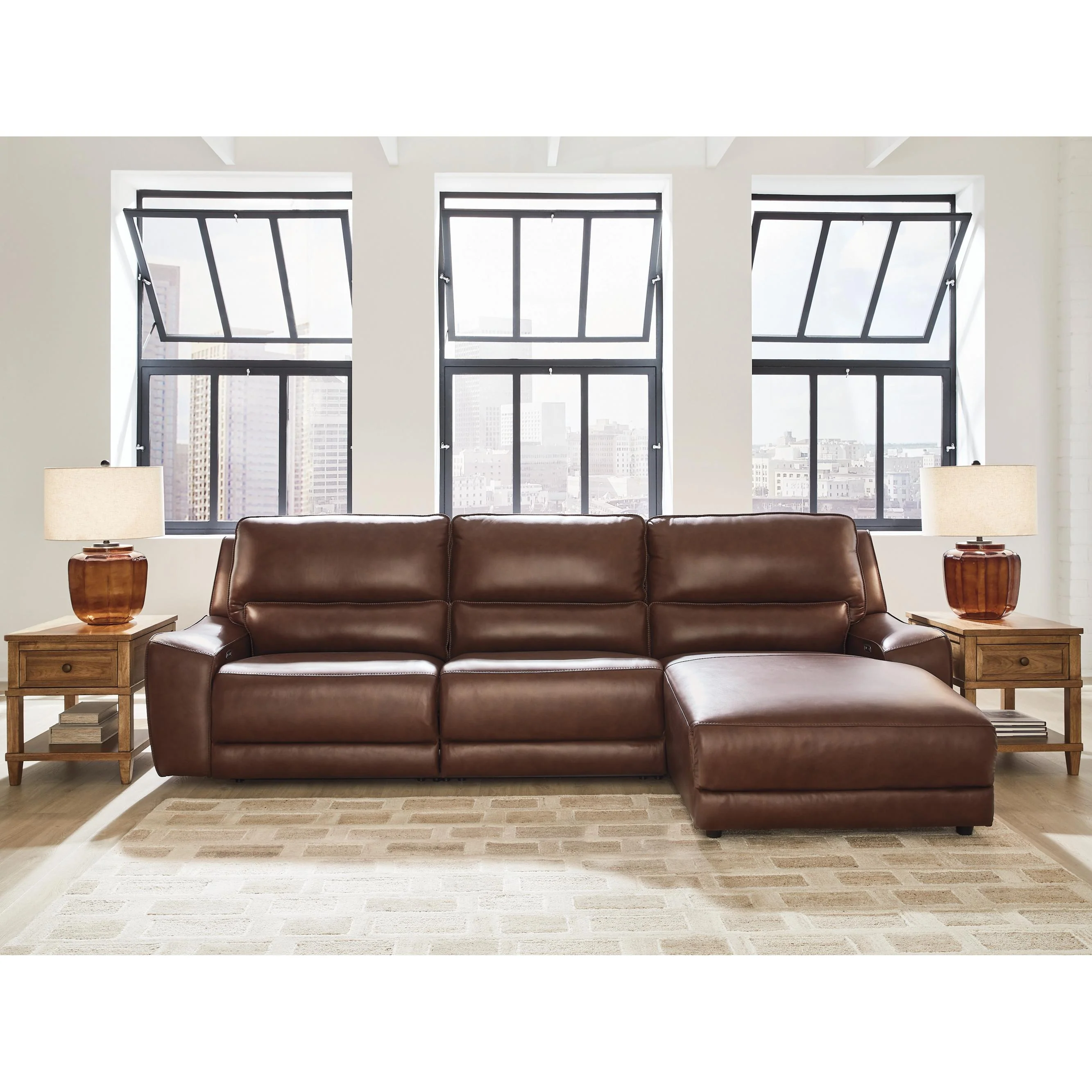 Signature Design by Ashley DeepWakes PCU62607S22 3 pc Reclining Sofa Chaise - Image 2