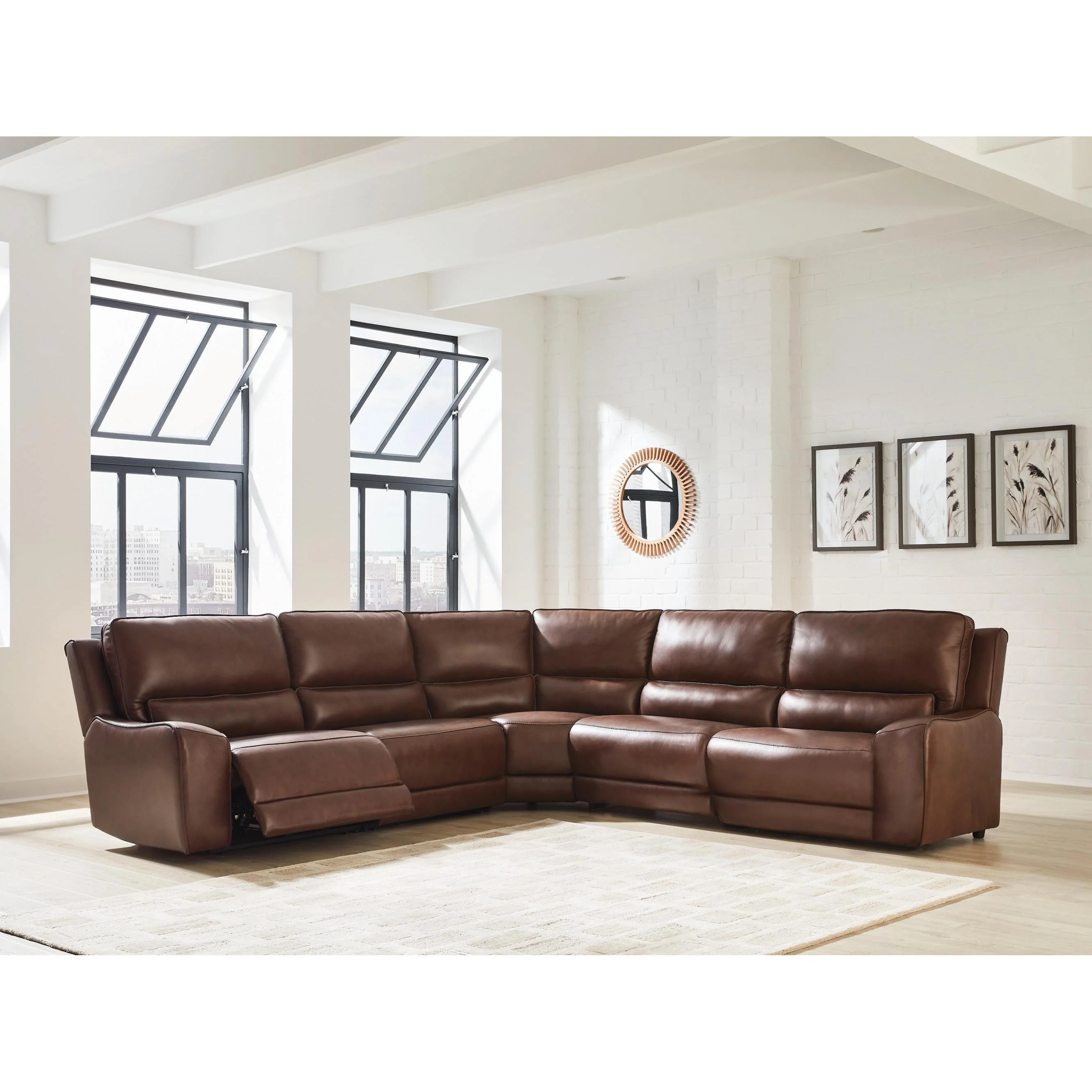 Signature Design by Ashley DeepWakes PCU62607S8 5 pc Power Reclining Sectional - Image 2