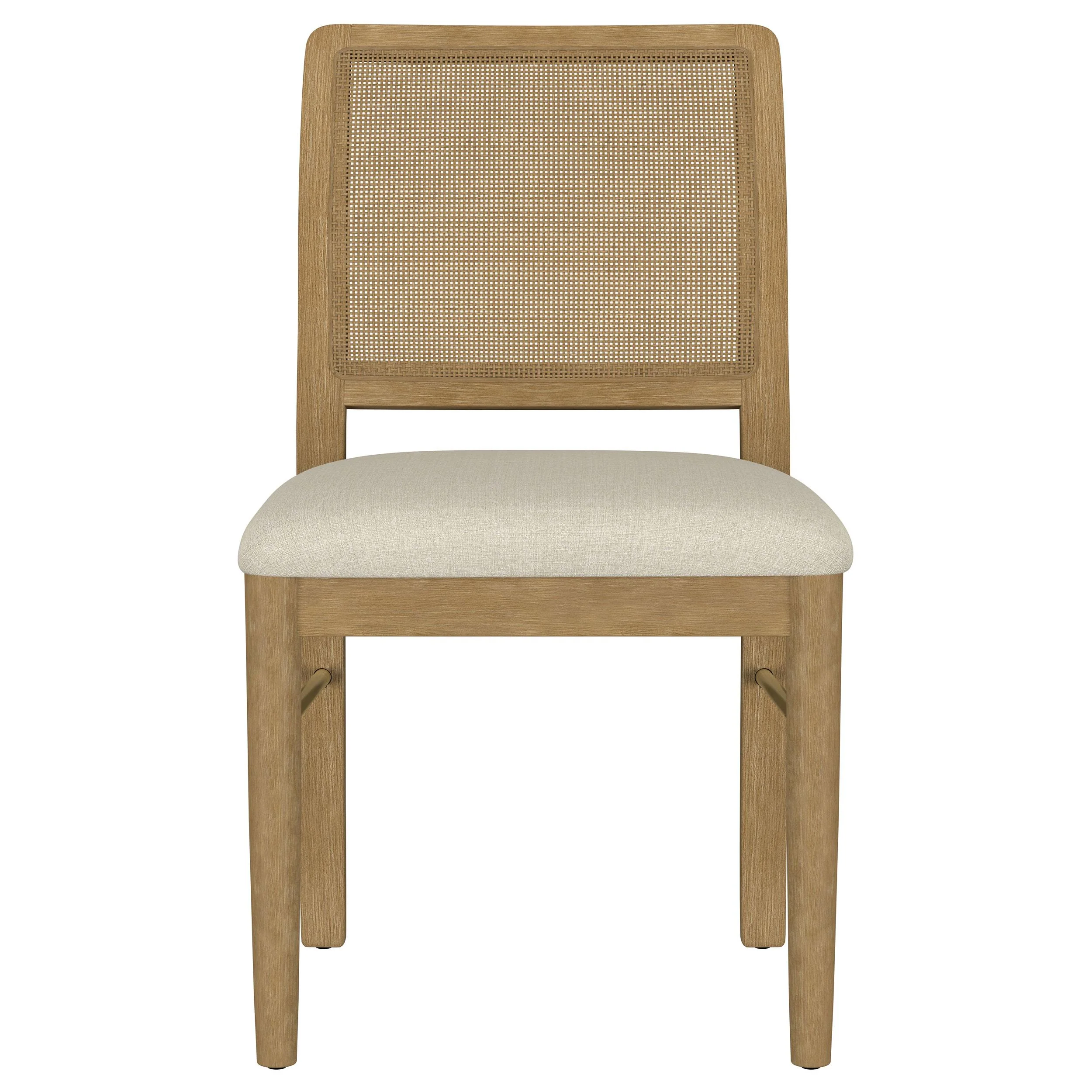 Coaster Furniture Arini 108932SWD Set of 2 Rattan Cane Dining Side Chair - Sand Wash - Image 3