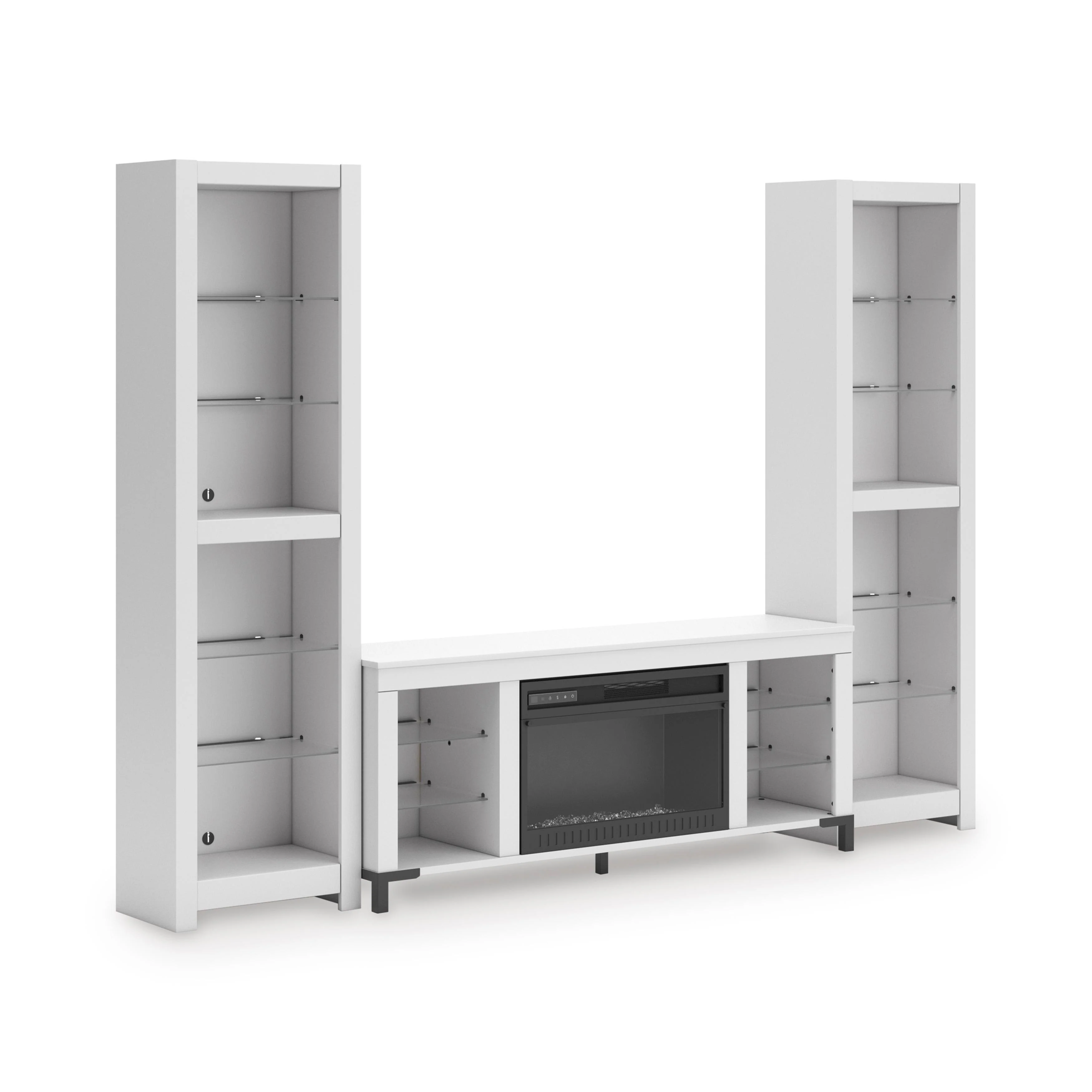 Signature Design by Ashley Brollevi W2722W1 3 pc Entertainment Center