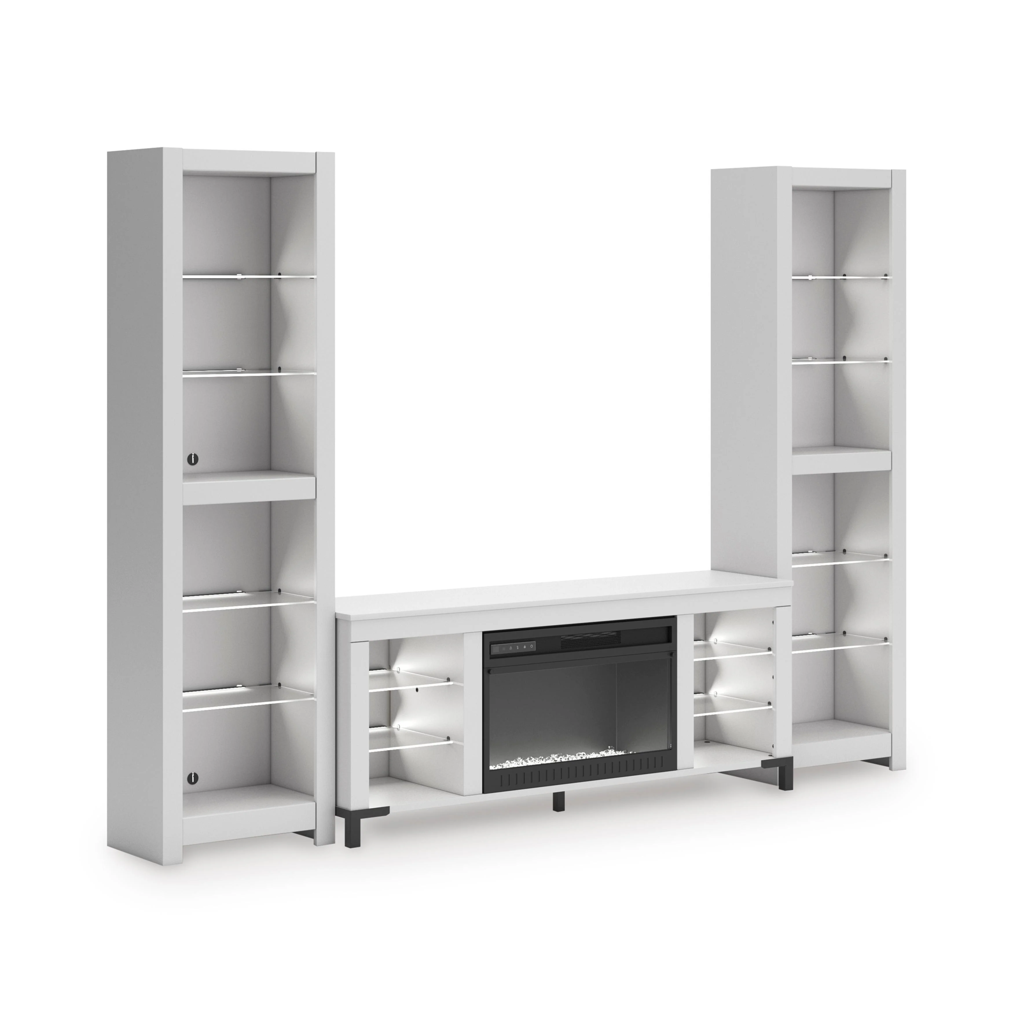 Signature Design by Ashley Brollevi W2722W1 3 pc Entertainment Center - Image 2