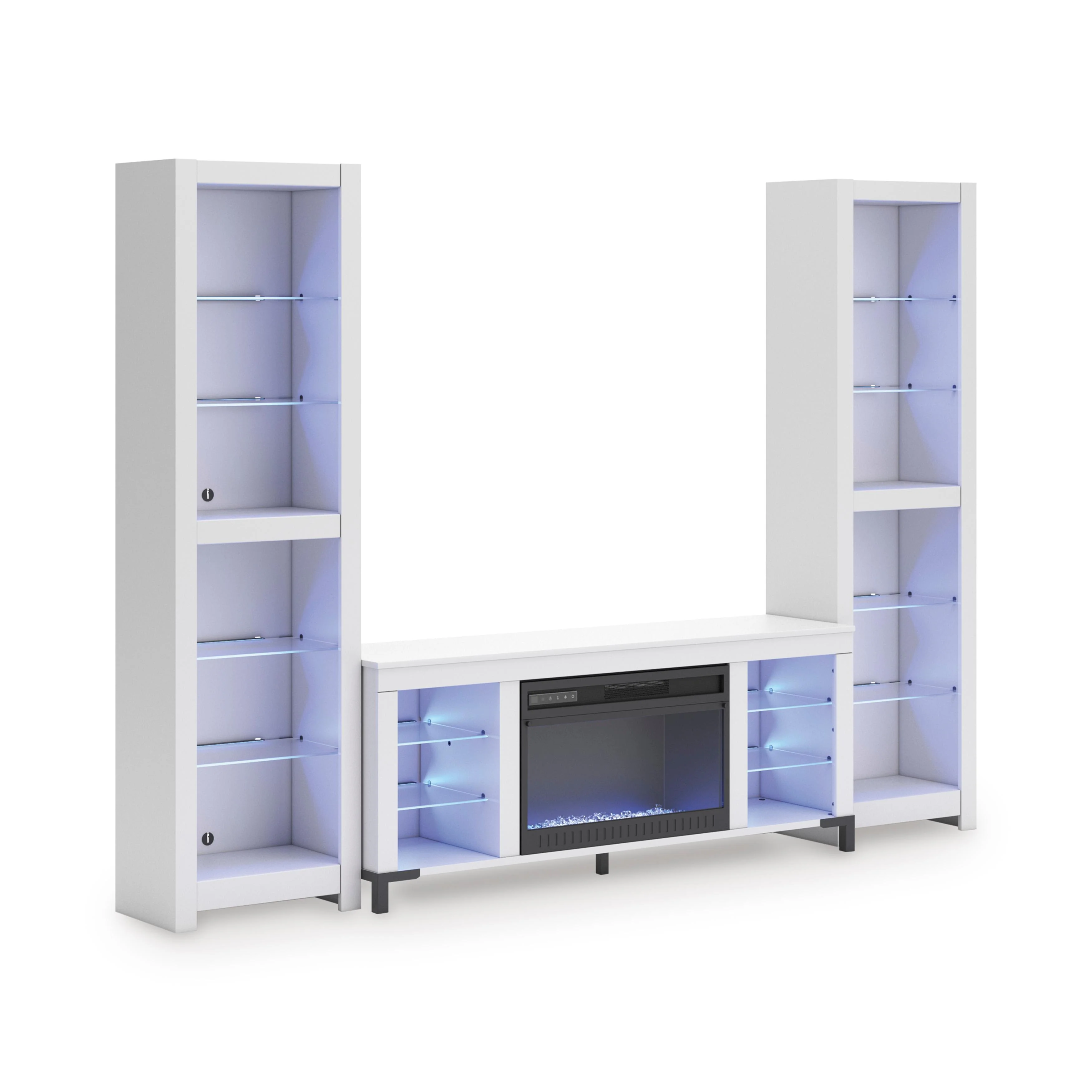Signature Design by Ashley Brollevi W2722W1 3 pc Entertainment Center - Image 3
