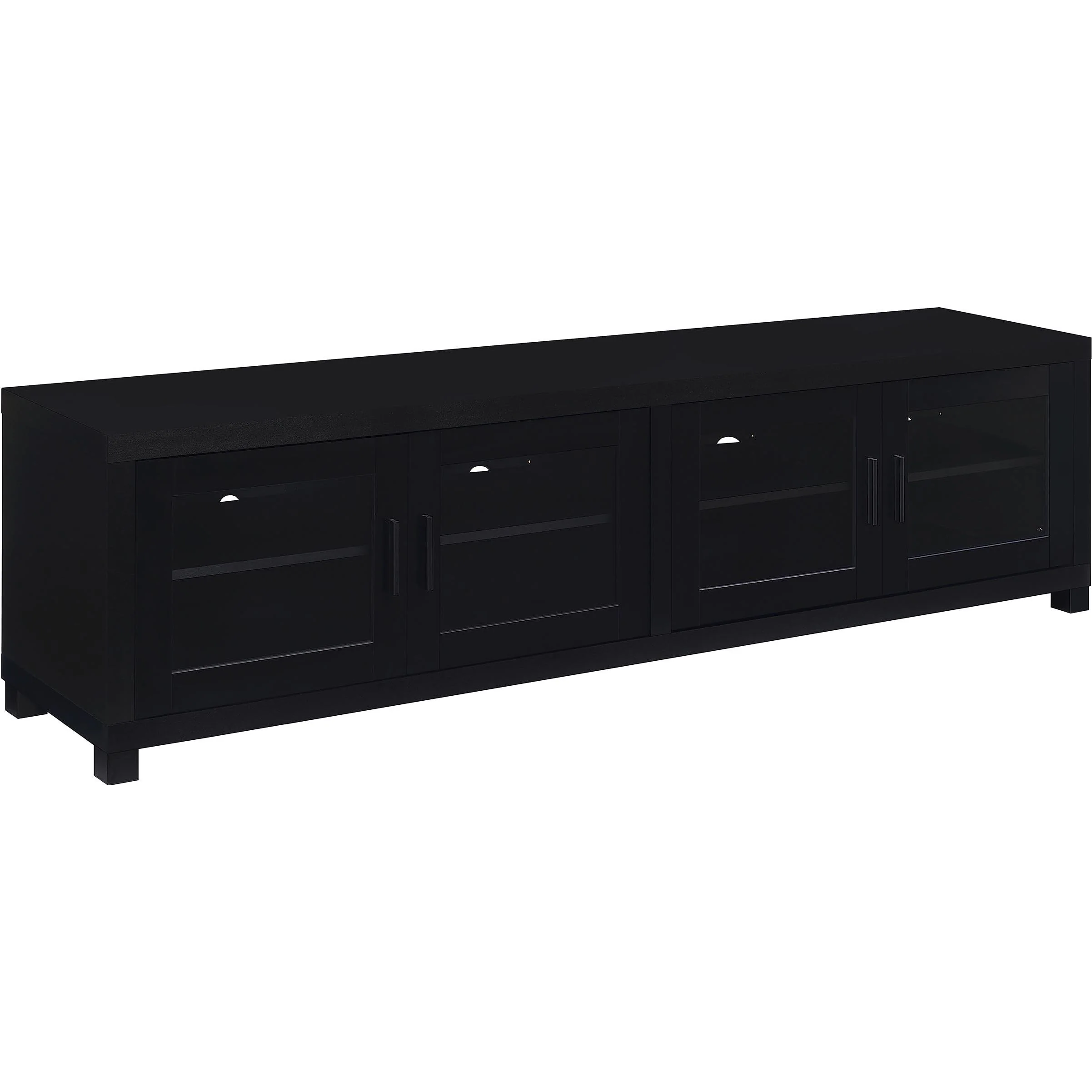 Coaster Furniture Jupiter 736303-SET 3-piece Entertainment Center 79-inch TV Stand - Black - Image 3