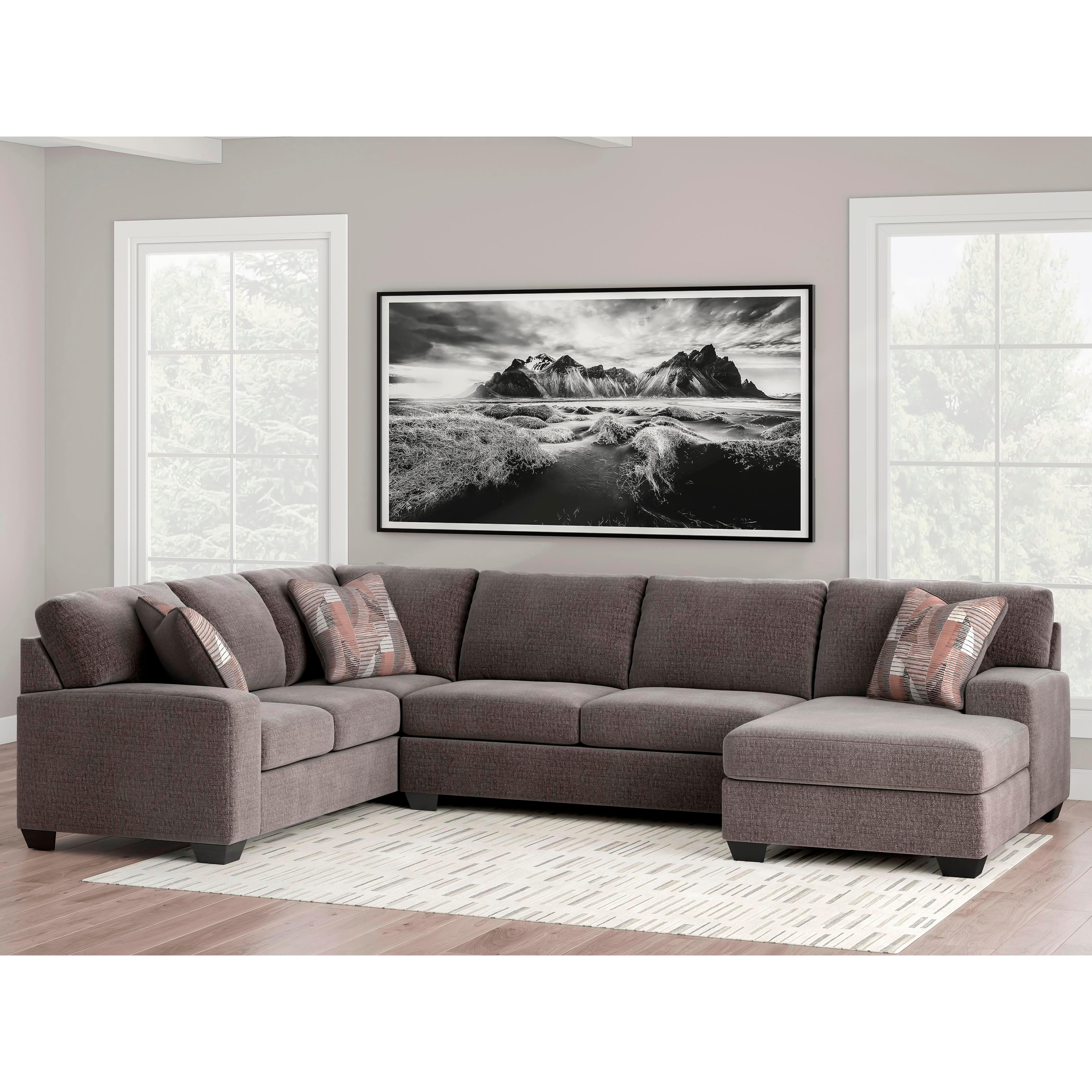 Signature Design by Ashley Seyler Lane 48405S2 3 pc Sectional with Chaise - Image 3
