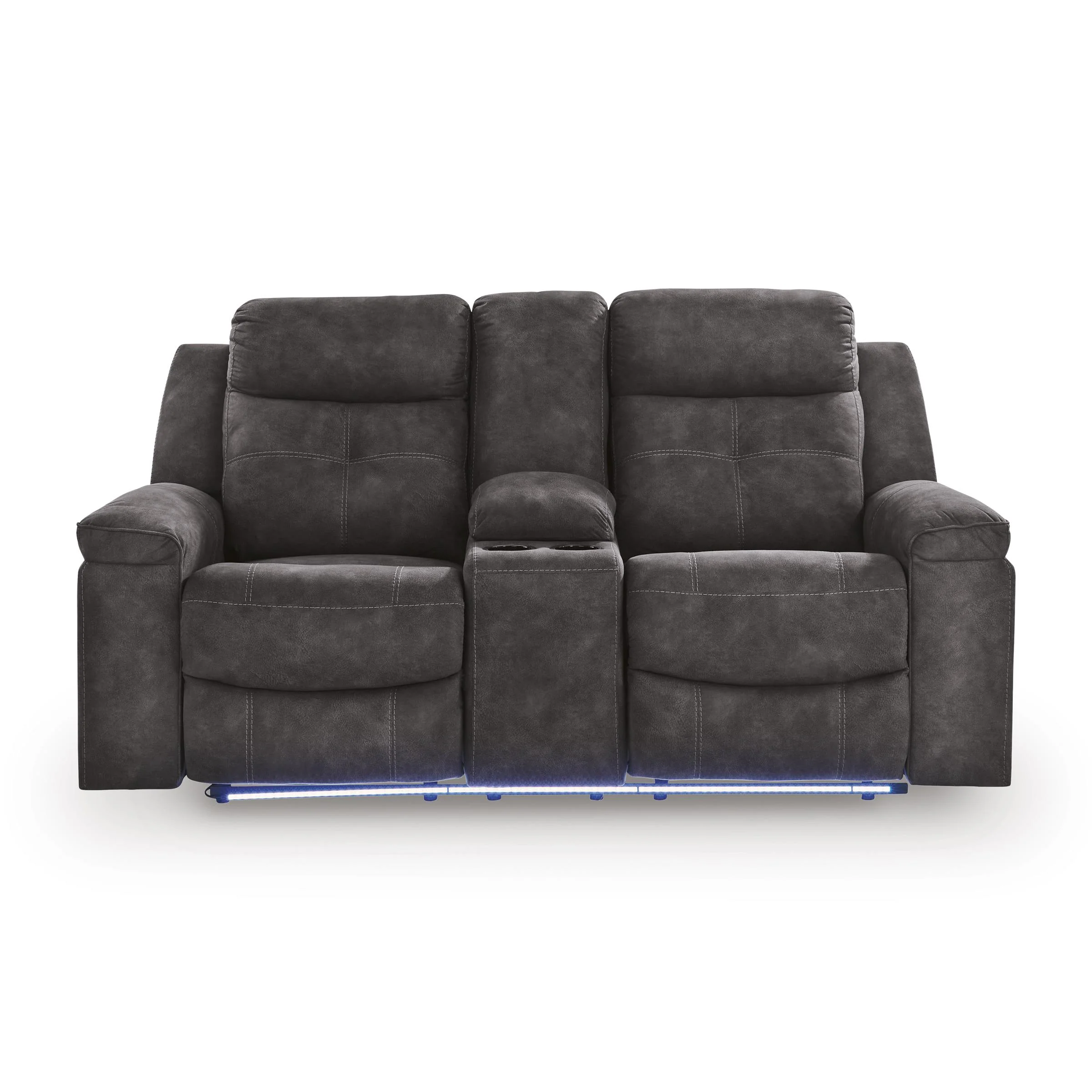 Benchcraft Brysonview 6360594 Double Reclining Loveseat with Console - Image 2