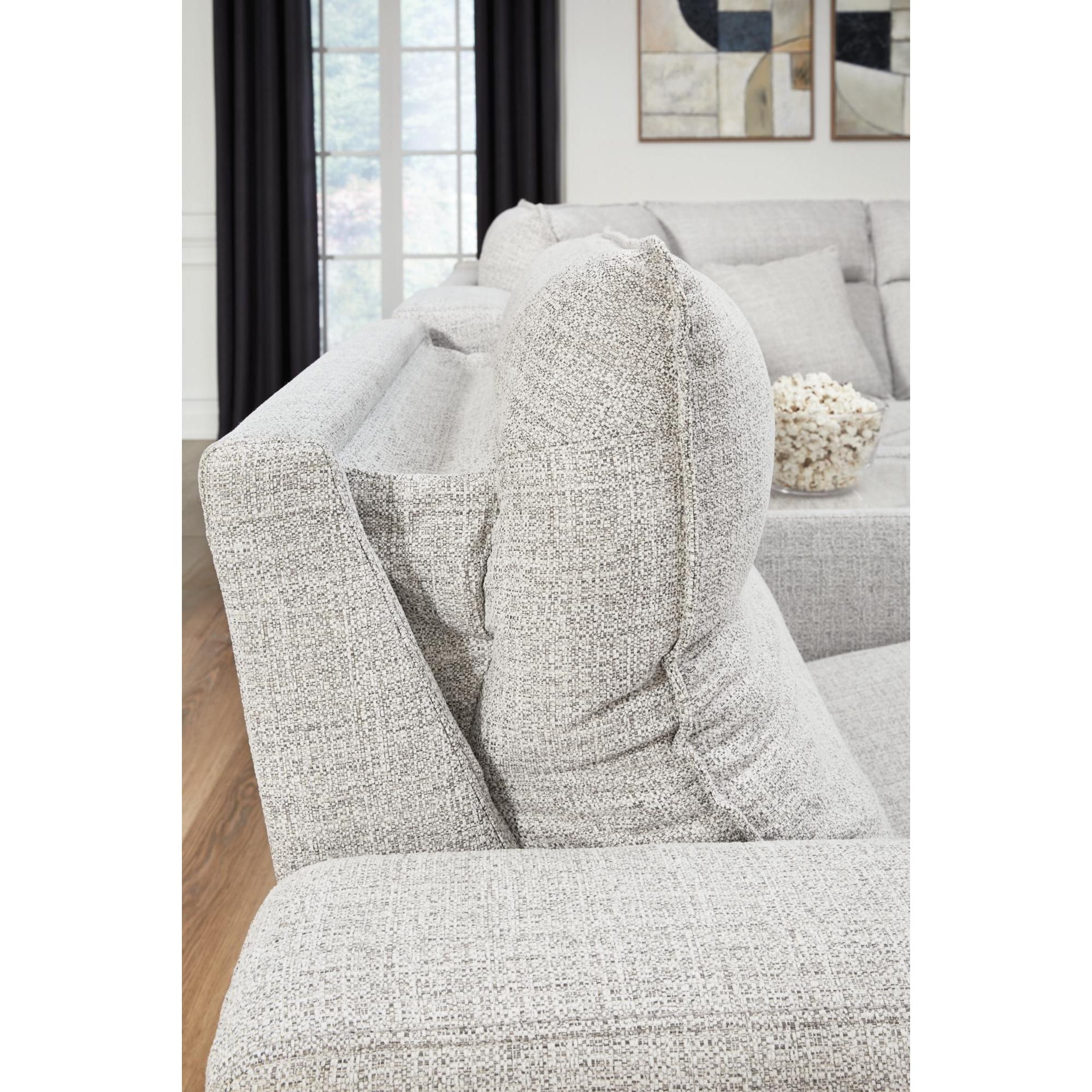 Signature Design by Ashley ModMax II 65907S20 7 pc Power Reclining Sectional with Chaise and Audio Consoles - Image 2