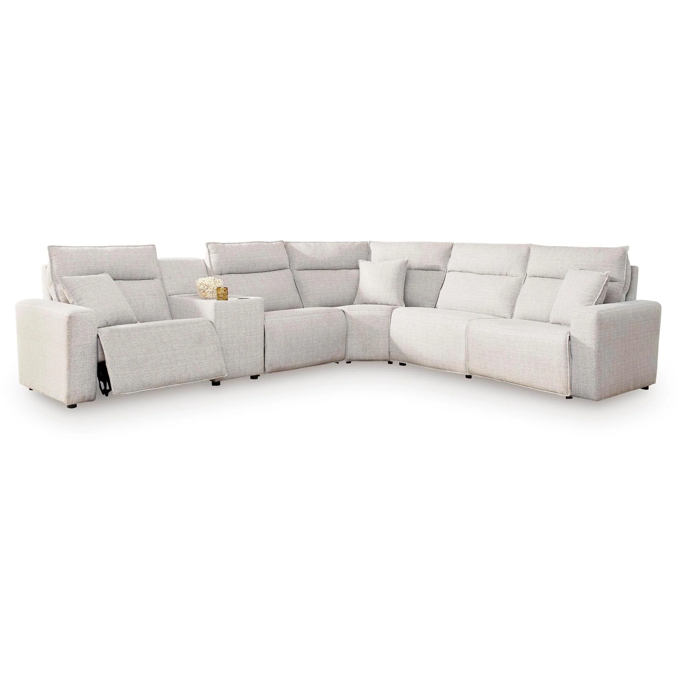 Signature Design by Ashley ModMax II 65907S36 6 pc Reclining Sectional with Console - Image 1