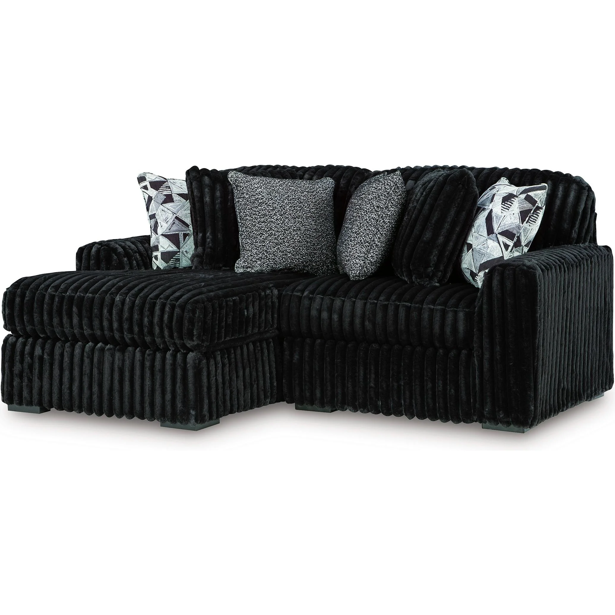 Signature Design by Ashley Midnight-Madness 98103S13 2 pc Sectional with Chaise - Image 1
