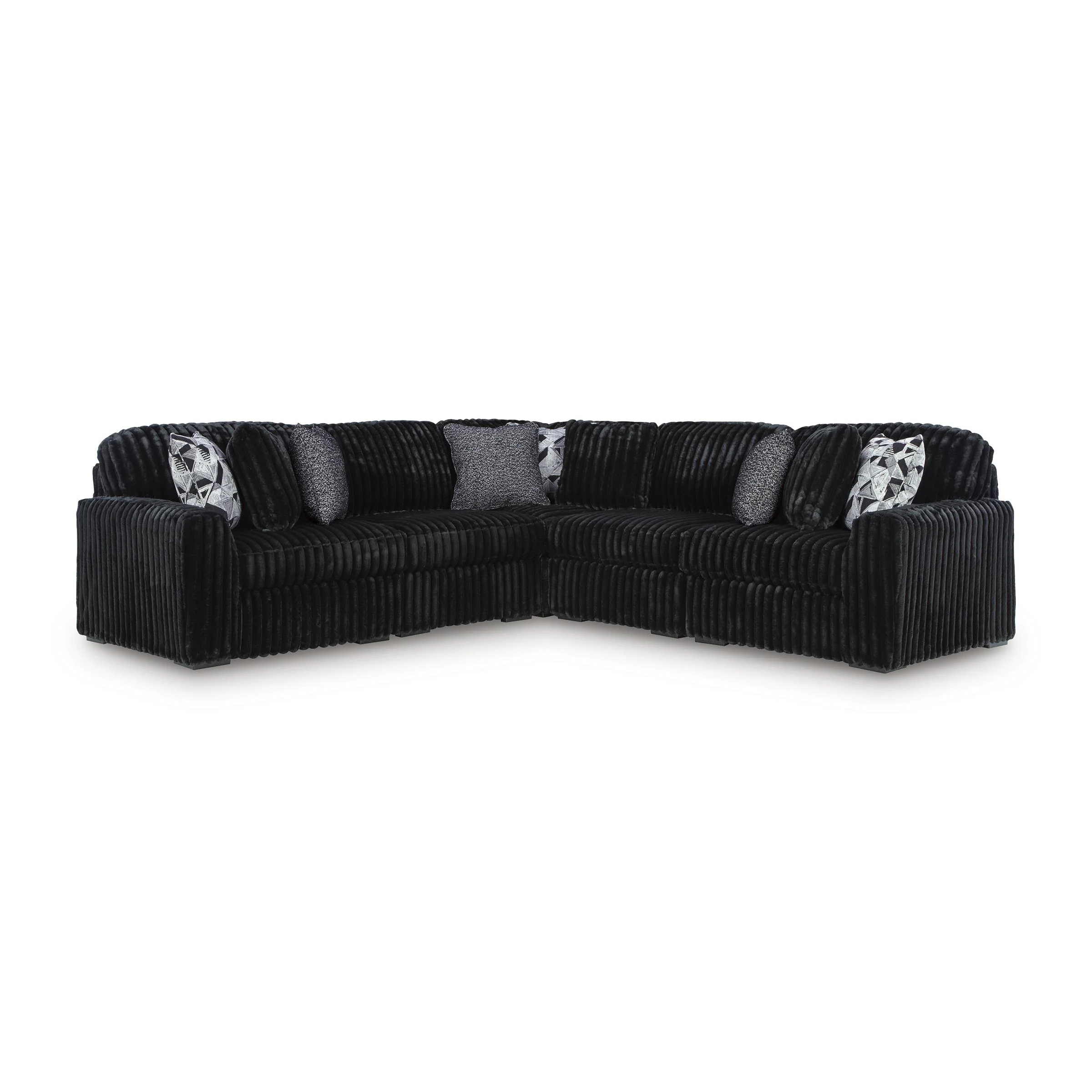 Signature Design by Ashley Midnight-Madness 98103S26 5 pc Sectional - Image 1