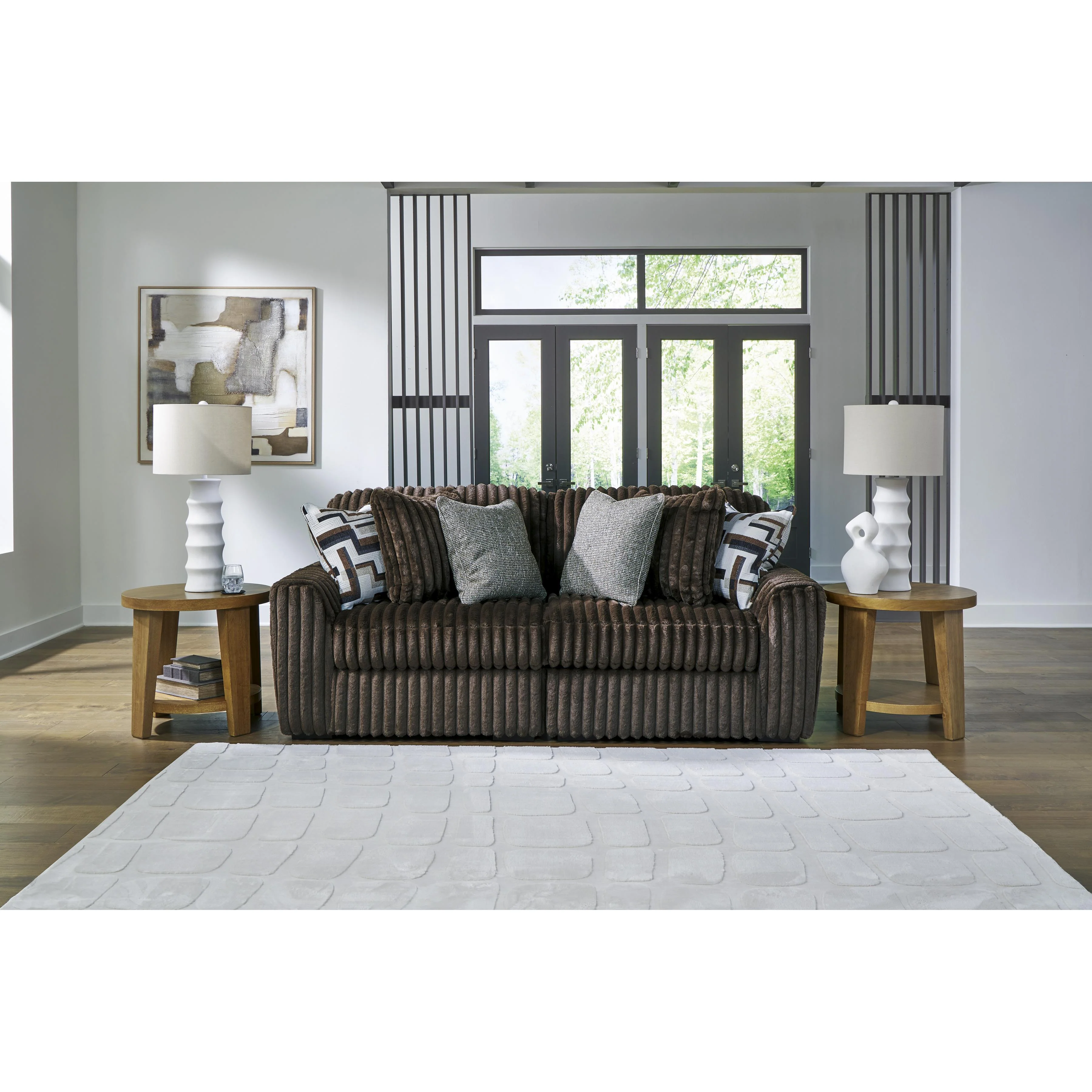 Signature Design by Ashley Midnight-Madness 98104S11 2 pc Sectional Sofa - Image 1