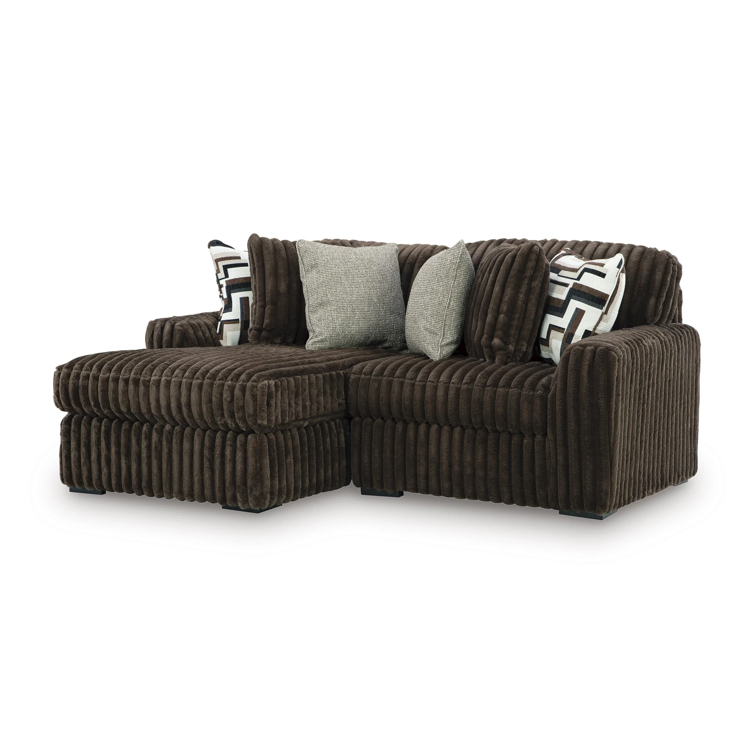 Signature Design by Ashley Midnight-Madness 98104S13 2 pc Sectional with Chaise - Image 1