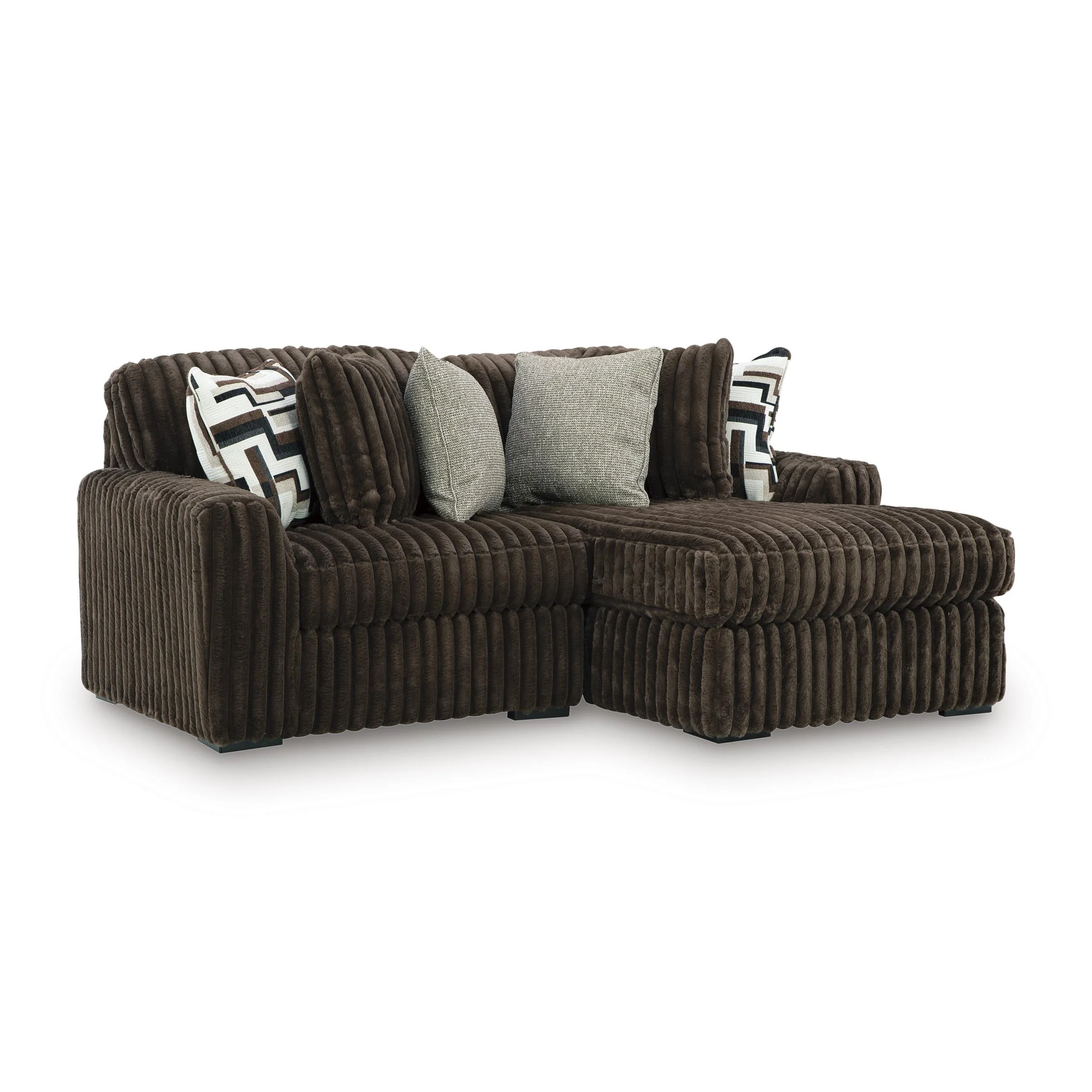 Signature Design by Ashley Midnight-Madness 98104S14 2 pc Sectional with Chaise - Image 1