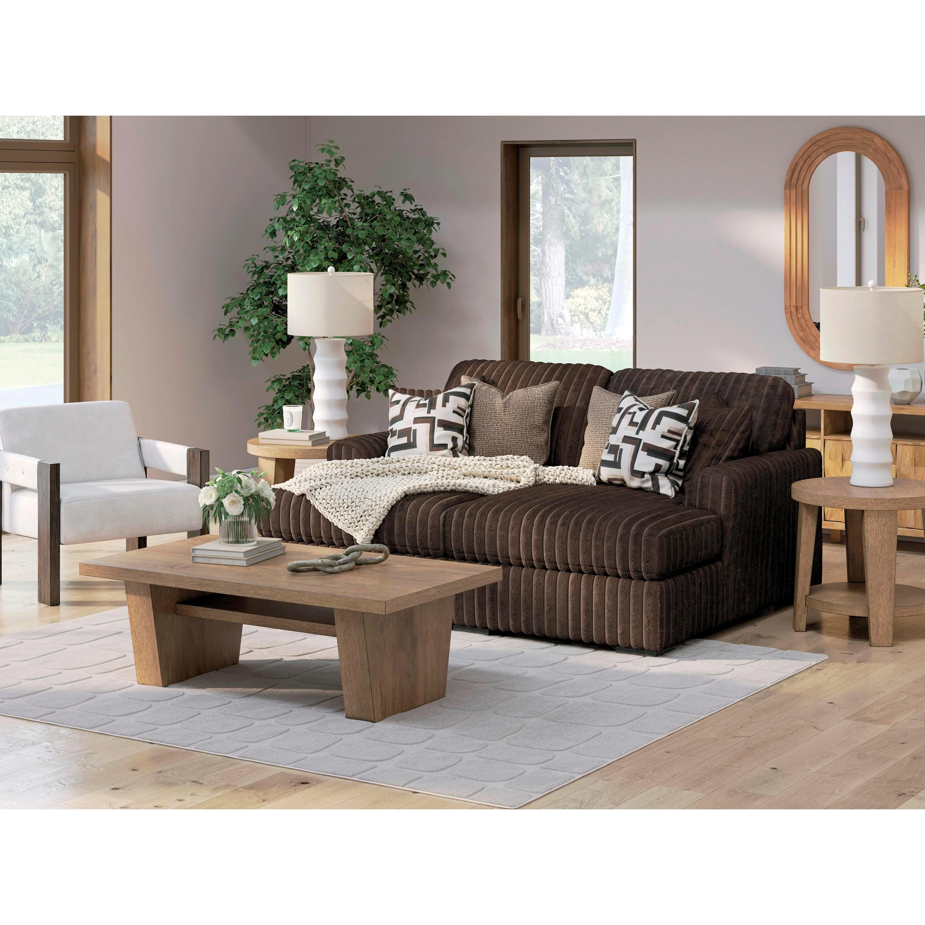 Signature Design by Ashley Midnight-Madness 98104S8 Super Chaise - Image 1