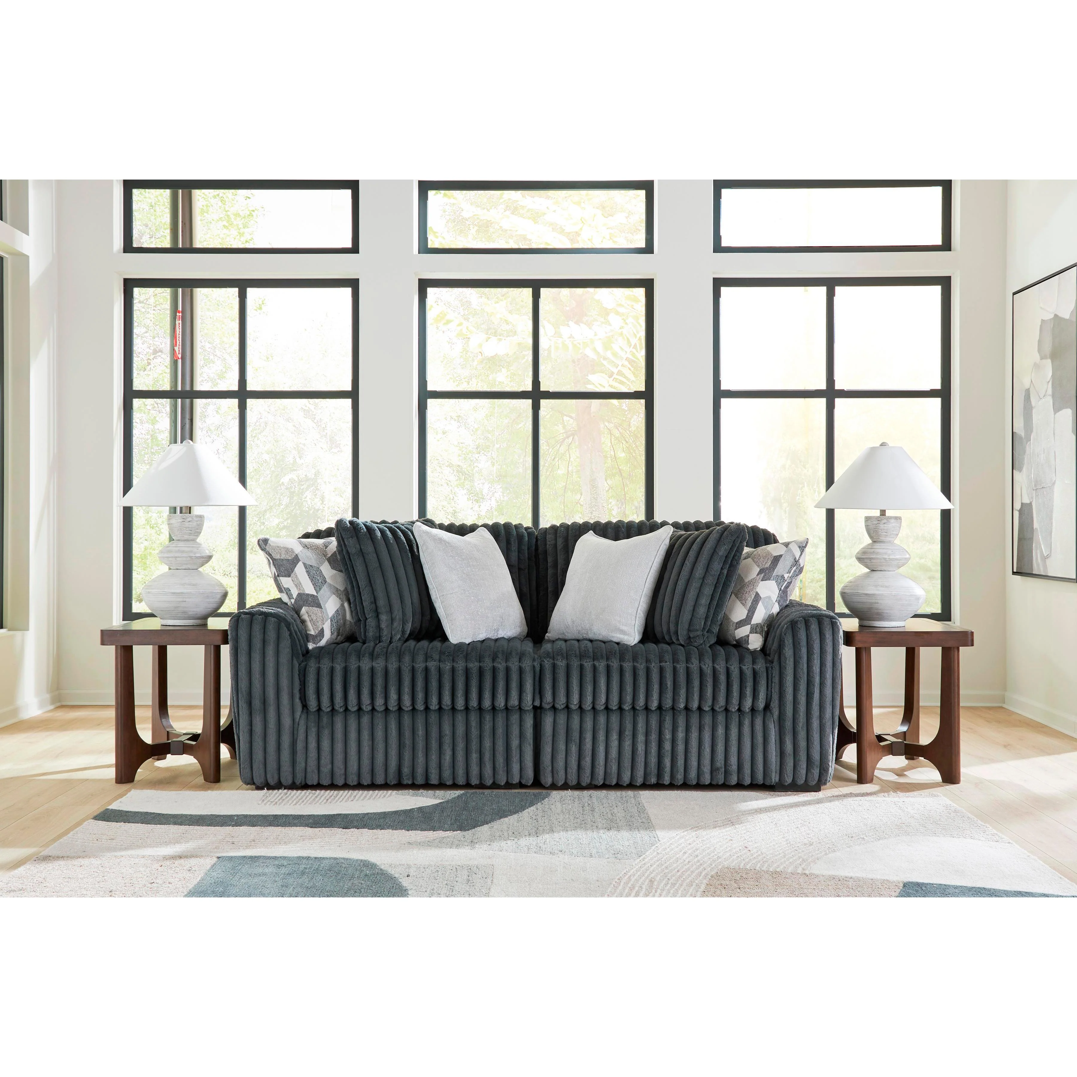 Signature Design by Ashley Midnight-Madness 98105S13 2 pc Sectional Sofa - Image 1