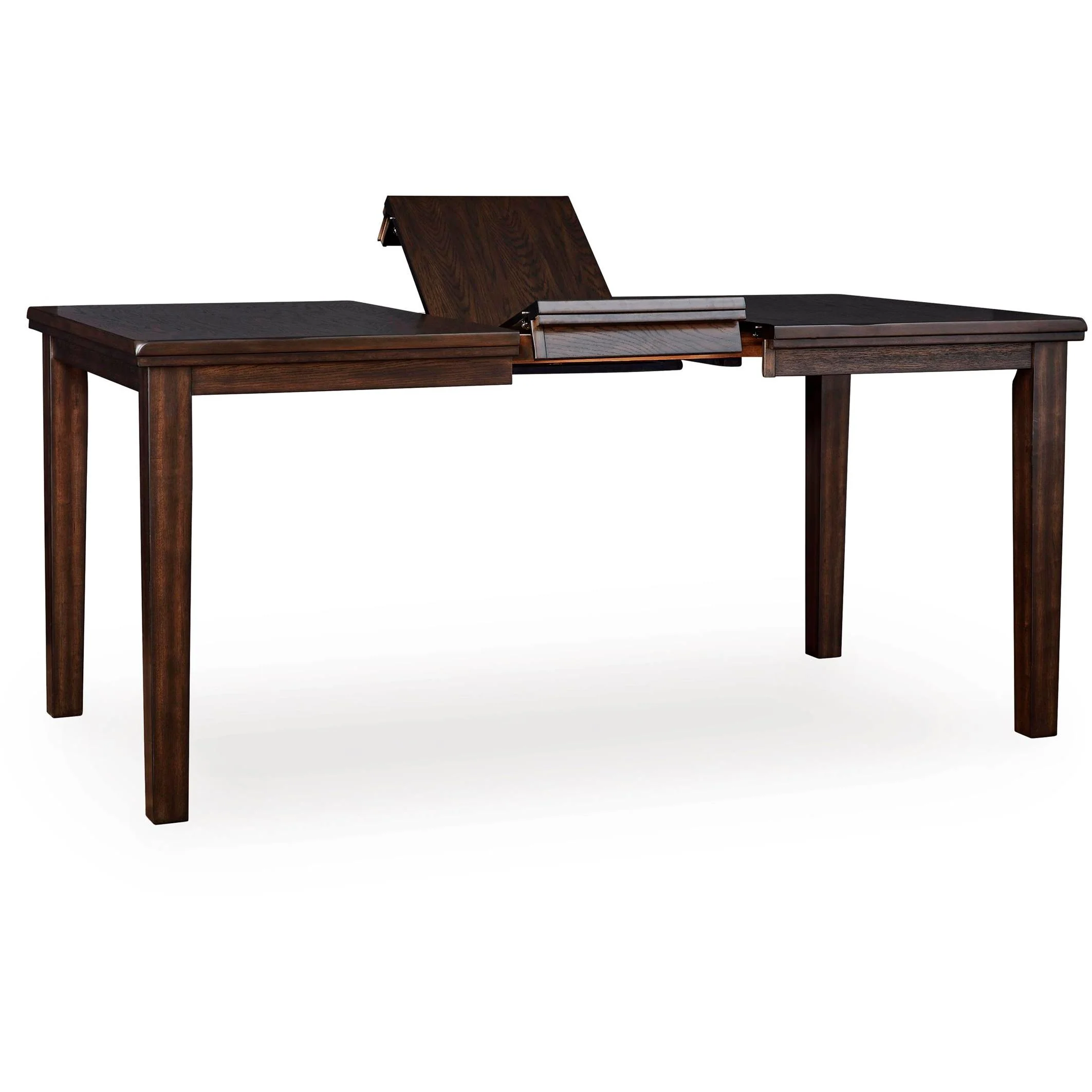 Signature Design by Ashley Haddigan D596-32 Dining Room Counter Butterfly Extension Table - Image 2