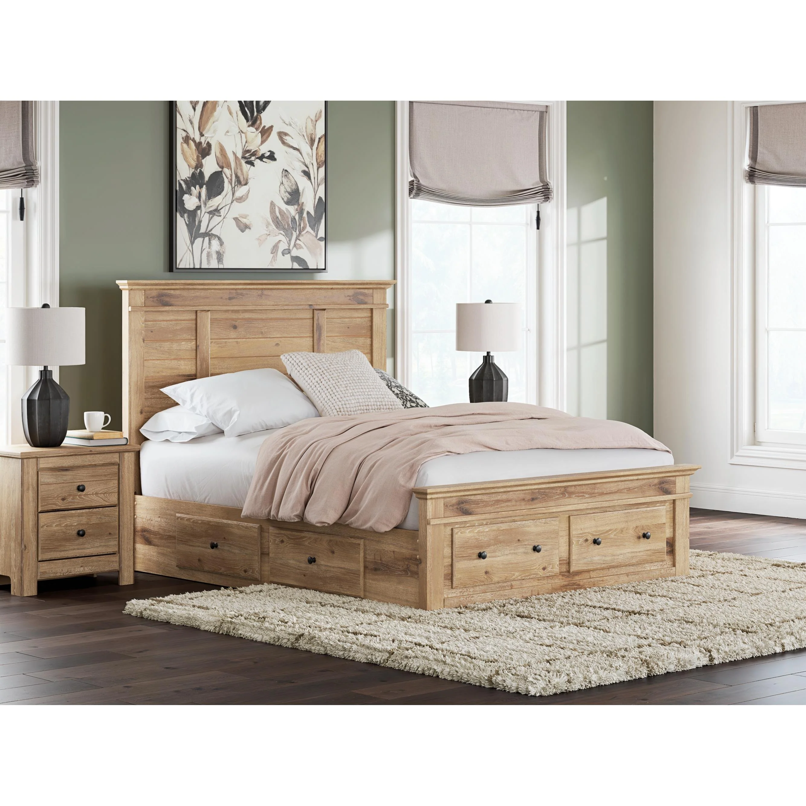 Signature Design by Ashley Makidern PCB1170B11 Queen Panel Storage Bed - Image 2