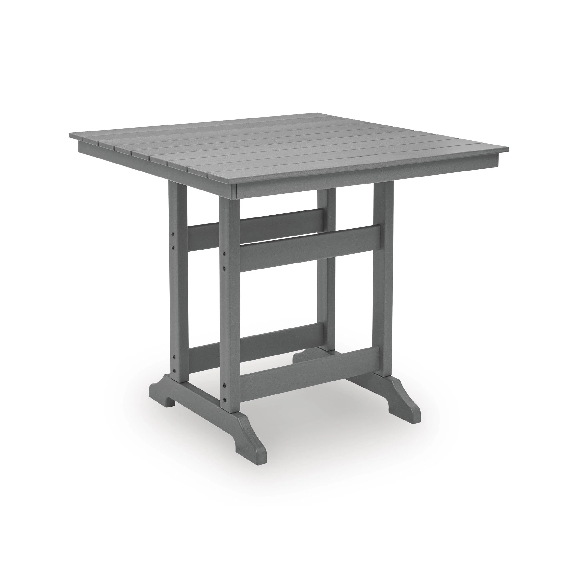 Signature Design by Ashley Sanctuary Beach PCP227-632 Square Counter Table with Umbrella Option - Image 1