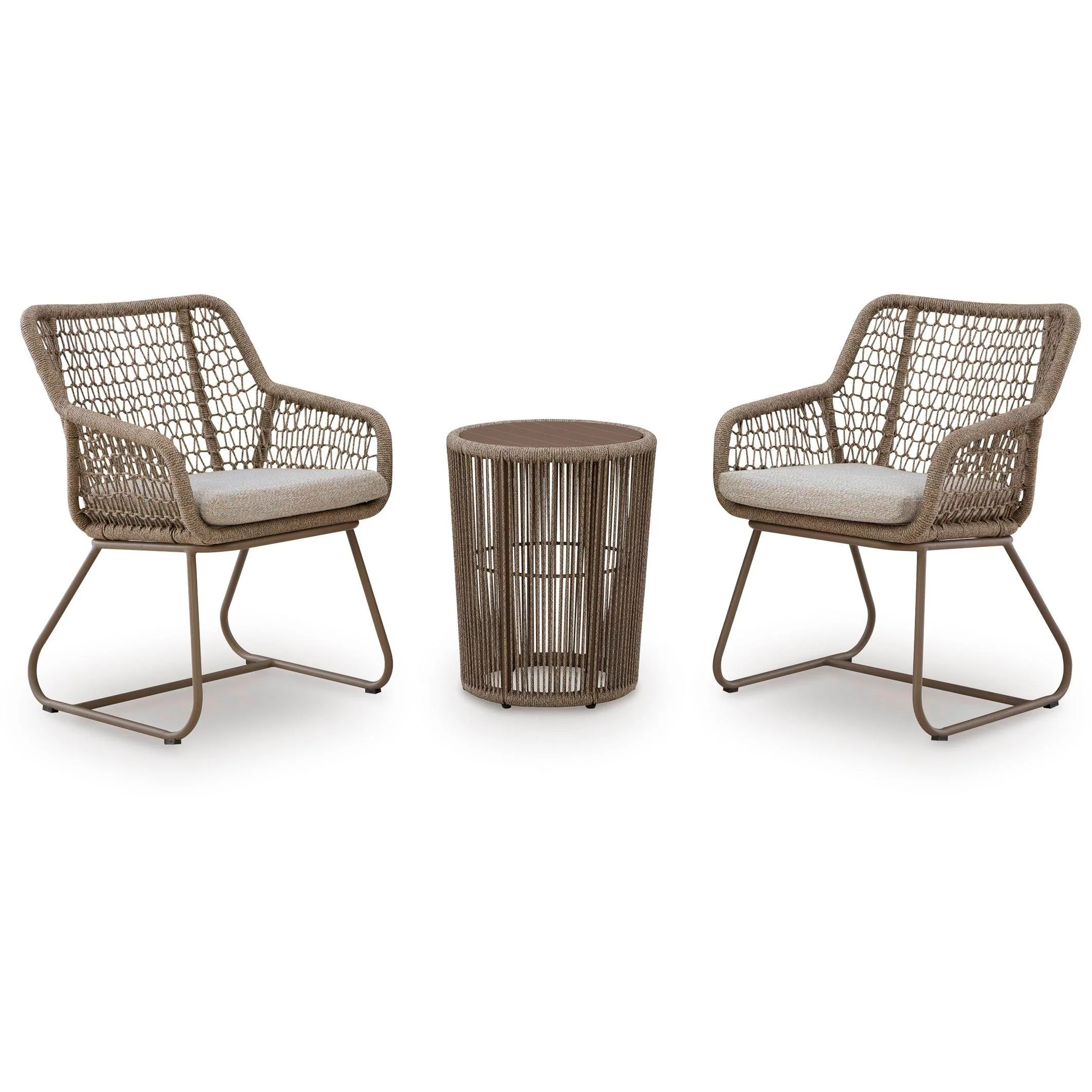 Signature Design by Ashley Majors Beach PCP321-050 Chairs with Cushion/Table Set - Image 1