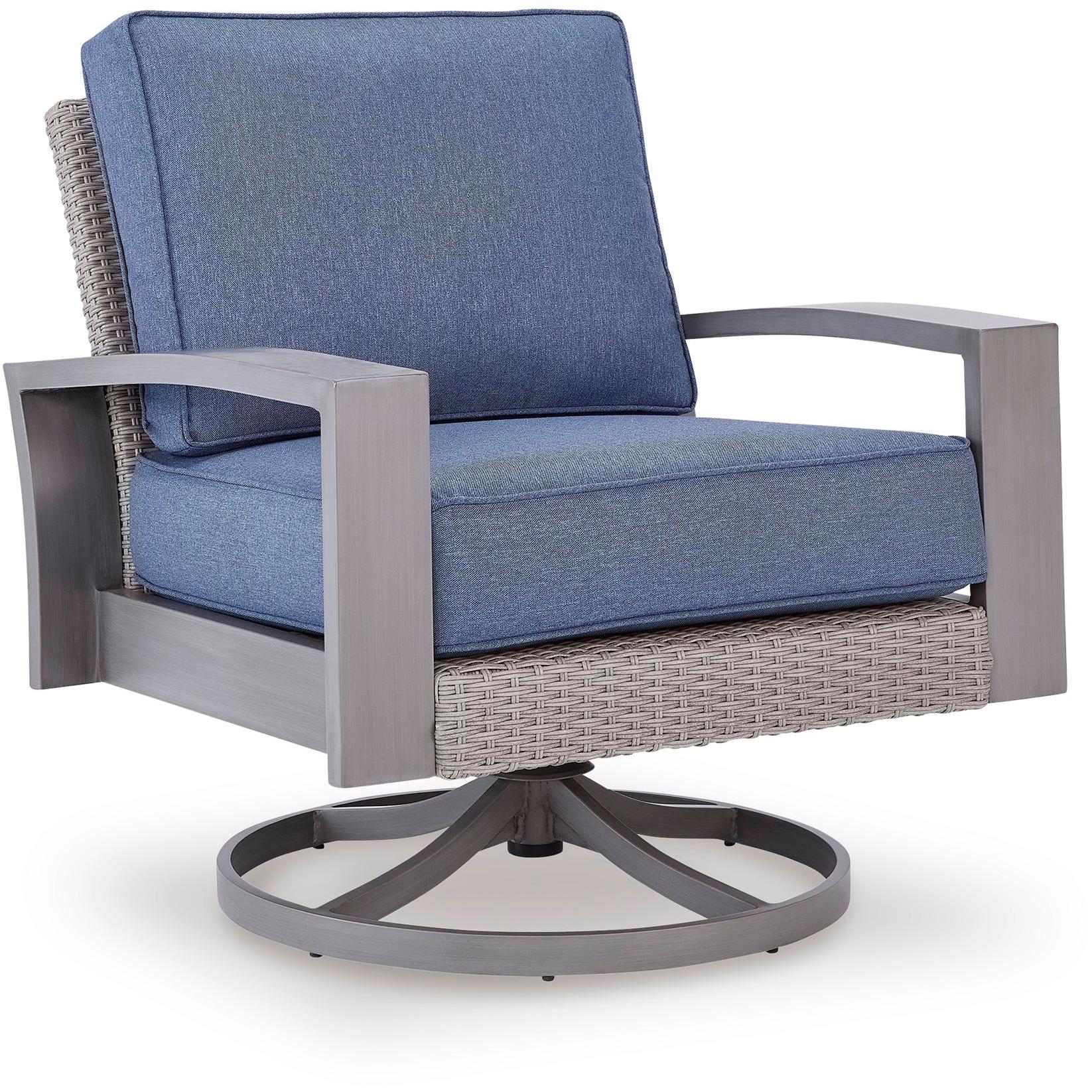 Signature Design by Ashley Half Moon Beach PCP418-821 Swivel Lounge with  Cushion - Image 1