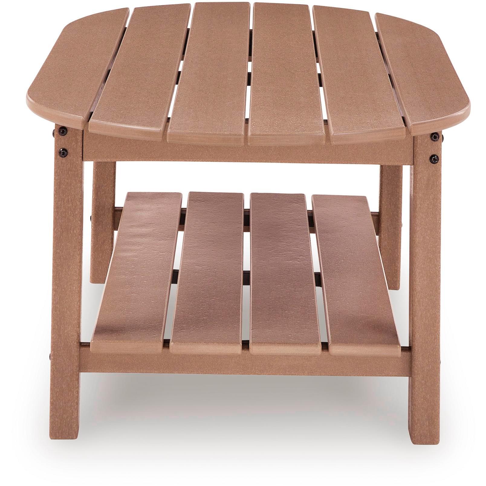 Signature Design by Ashley Grover Beach PCP422-700 Oval Cocktail Table - Image 3