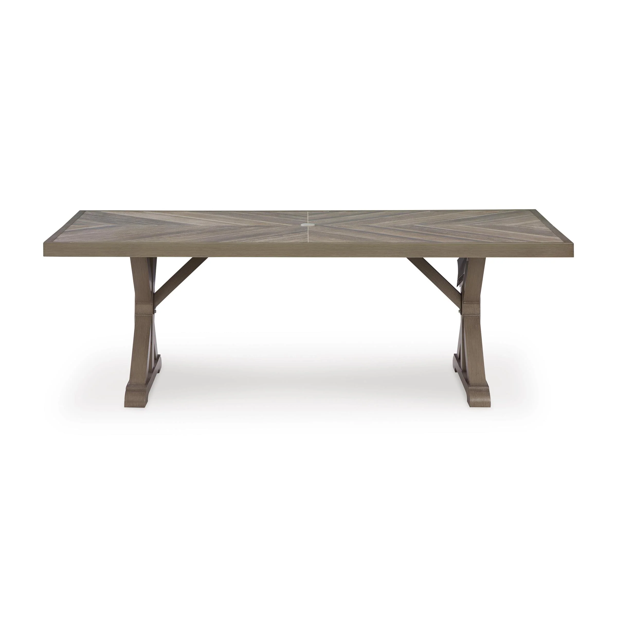 Signature Design by Ashley Laguna Heights PCP790-625 Rectangular Dining Table with Umbrella Option - Image 2