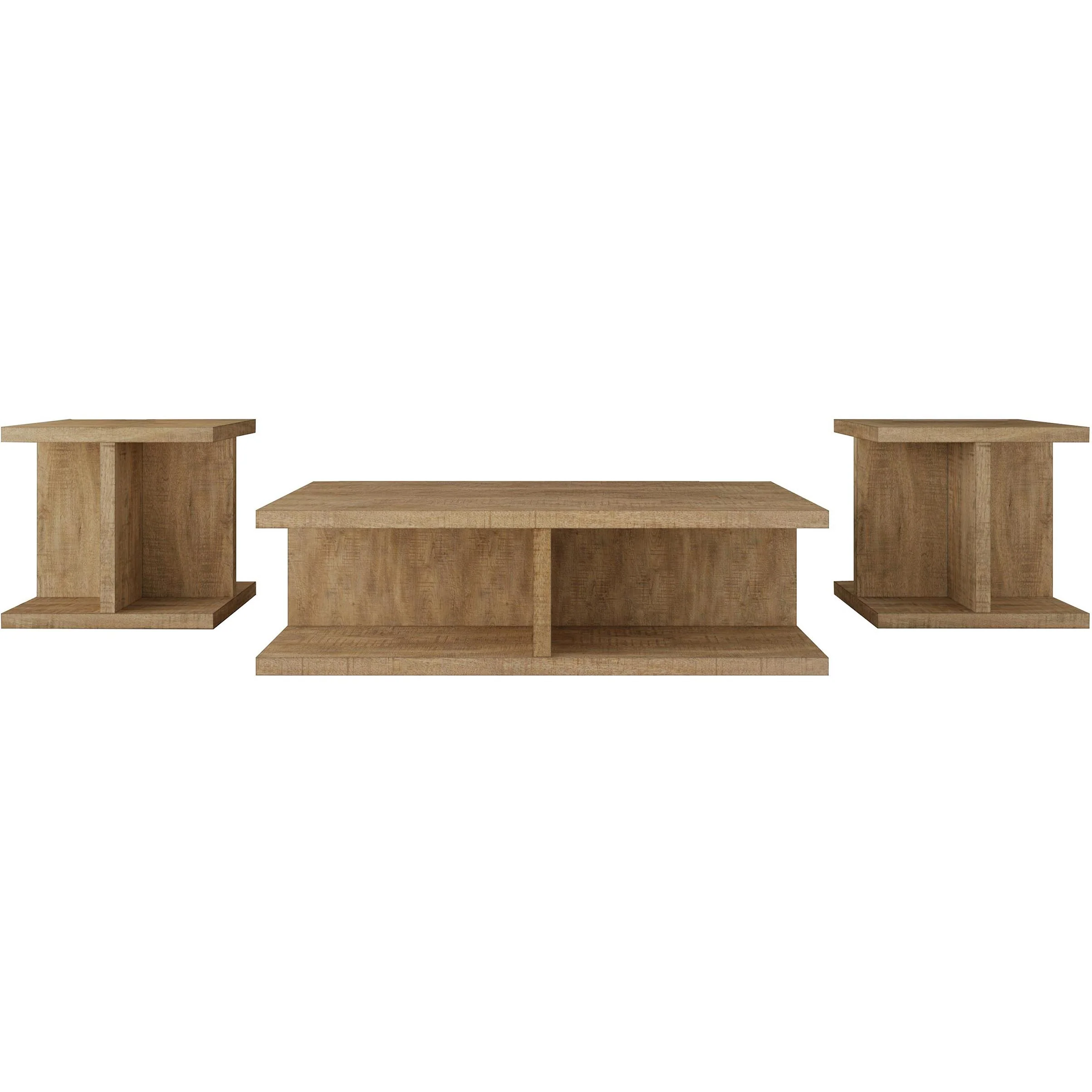 Coaster Furniture Cortona 706178-S3 3-piece Coffee and End Table Set – Mango