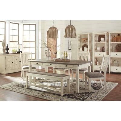 Signature Design by Ashley Bolanburg D647D2 6 pc Dining Set - Image 3