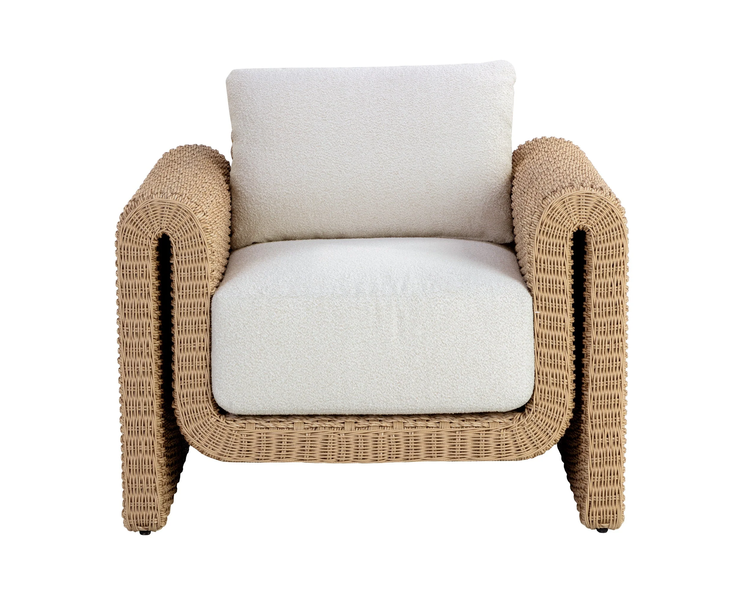 Tibi Armchair - Natural - Louis Cream - Image 2