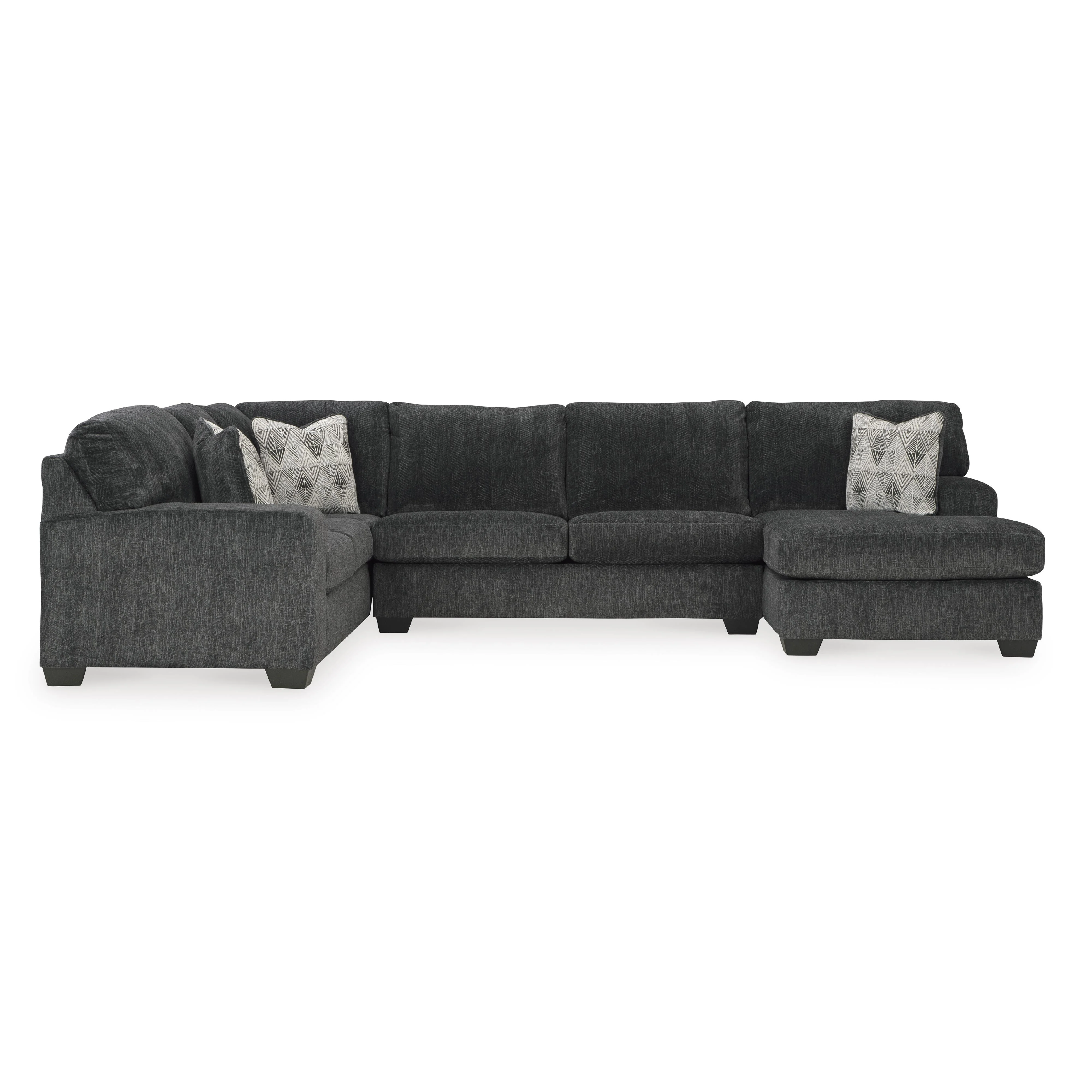 Signature Design by Ashley Hollyview Fabric 3 pc Sectional 1520566/1520534/1520517 - Image 2