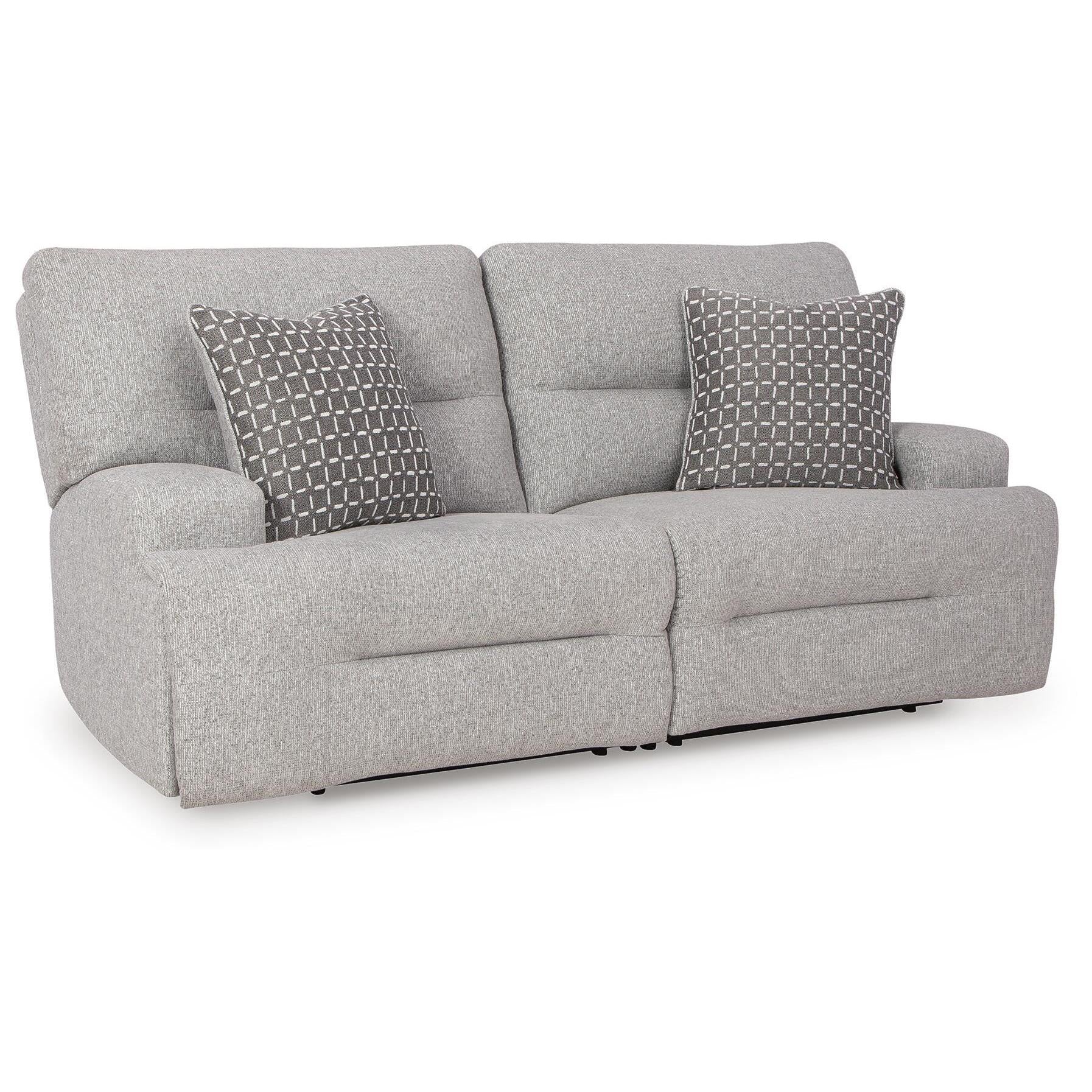 Signature Design by Ashley Acklen Place Power Reclining Fabric Loveseat 9360558/9360562