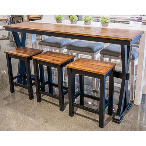 Signature Design by Ashley Wildenauer 4 pc Counter Height Dinette D634-113 - Image 1