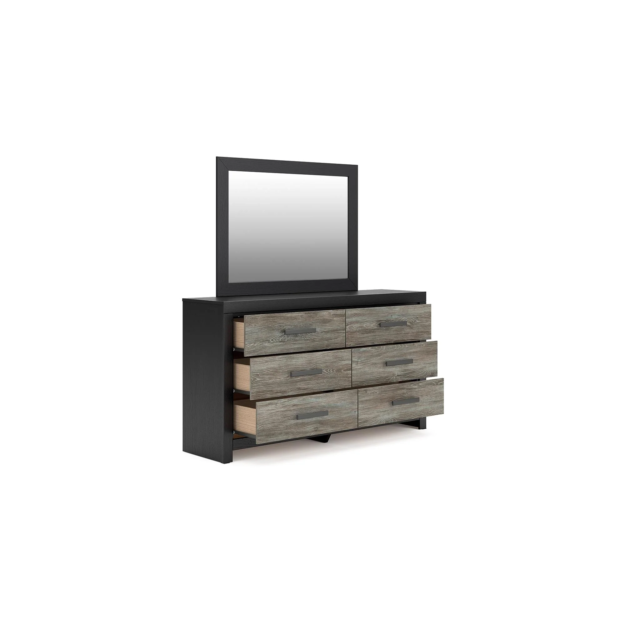 Signature Design by Ashley Broachmyn 6-Drawer Dresser with Mirror PCB1118-31/PCB1118-36 - Image 2