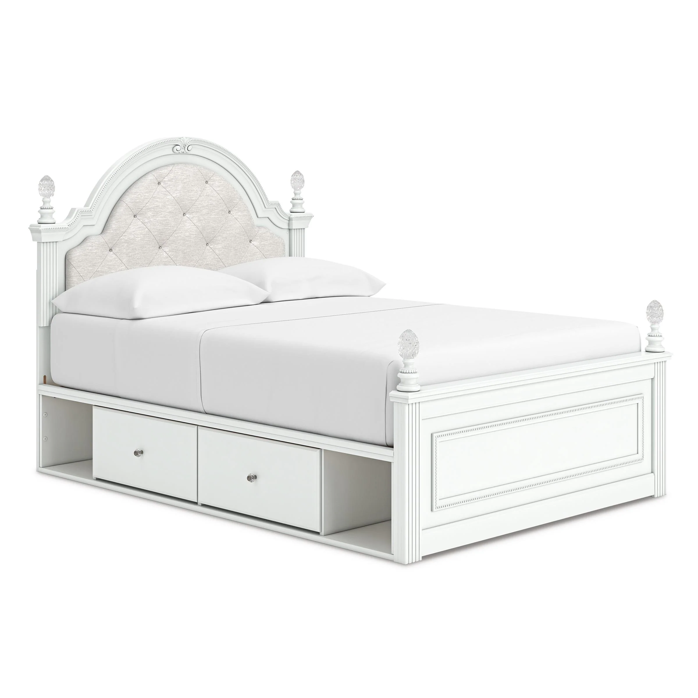 Signature Design by Ashley Kozlani Full Upholstered Panel Bed with Storage PCB1819-187/PCB1819-150/PCB1819-84/B100-12 - Image 1