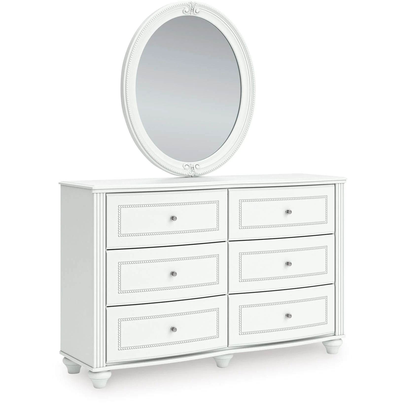 Signature Design by Ashley Kozlani 6-Drawer Dresser with Mirror PCB1819-21/PCB1819-26 - Image 1