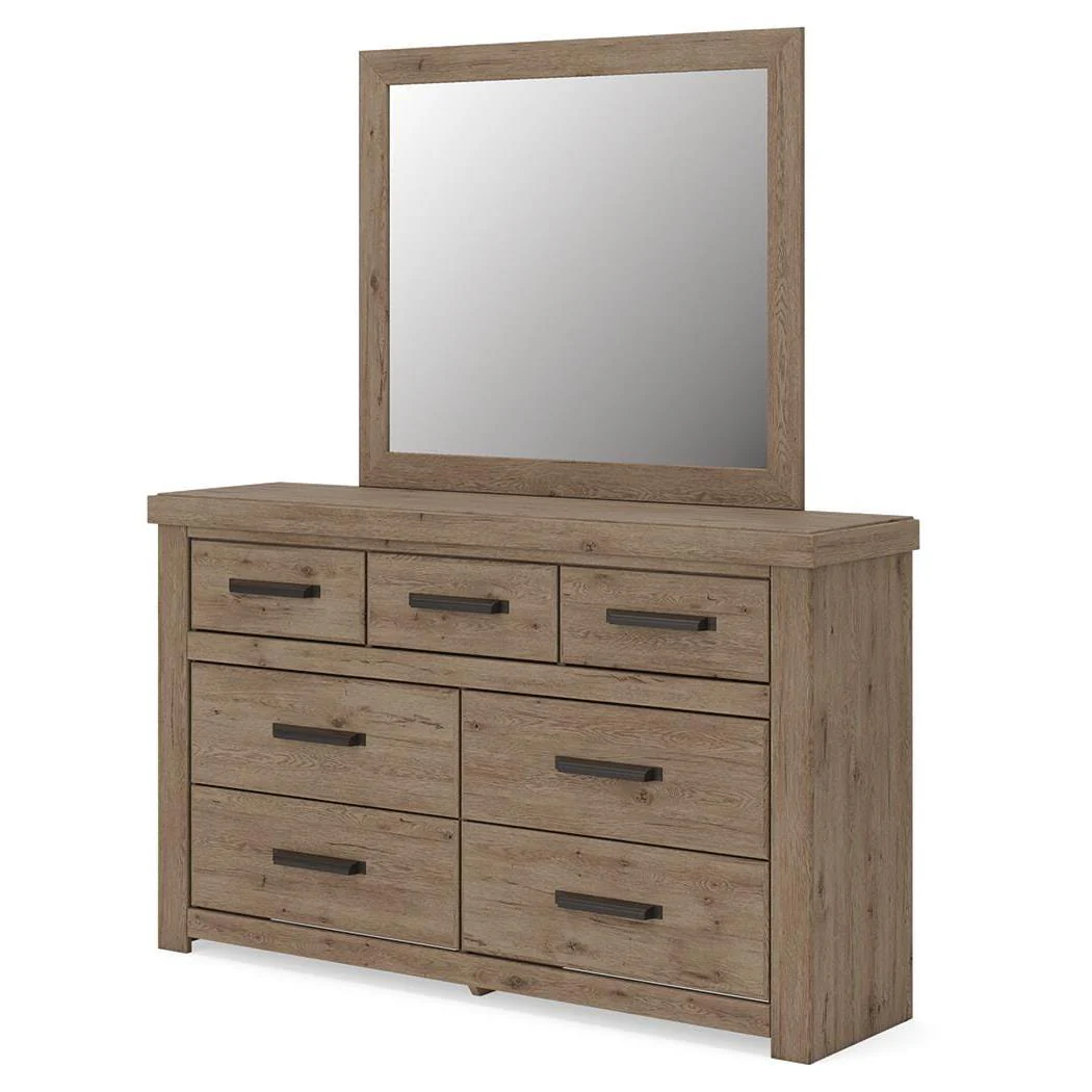 Signature Design by Ashley Oliandon 7-Drawer Dresser with Mirror PCB2844-31/PCB2844-36 - Image 2