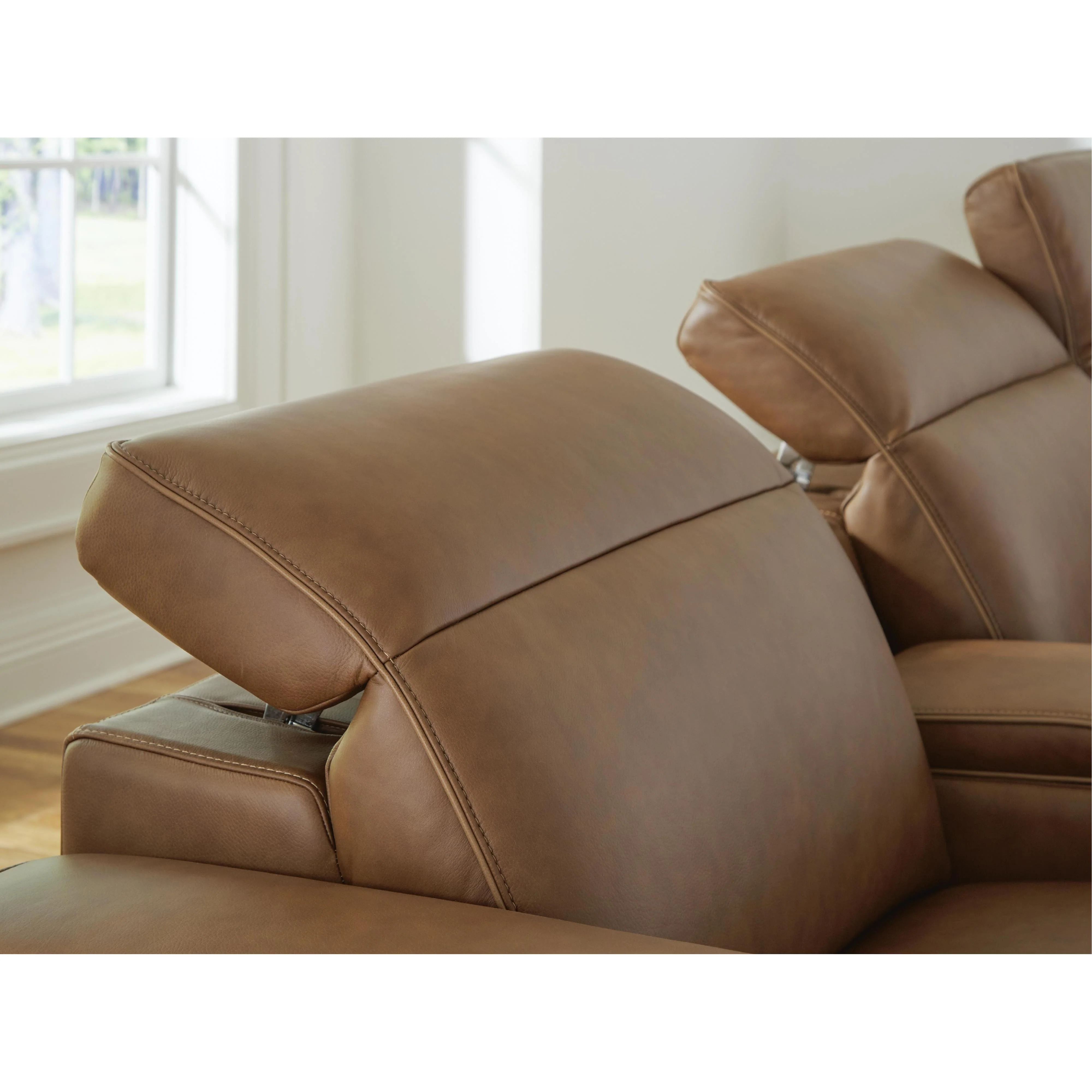 Signature Design by Ashley Magic Man Power Reclining Leather Match 5 pc Sectional PCU1070046A/PCU1070057/PCU1070057/PCU1070058/PCU1070062 - Image 2