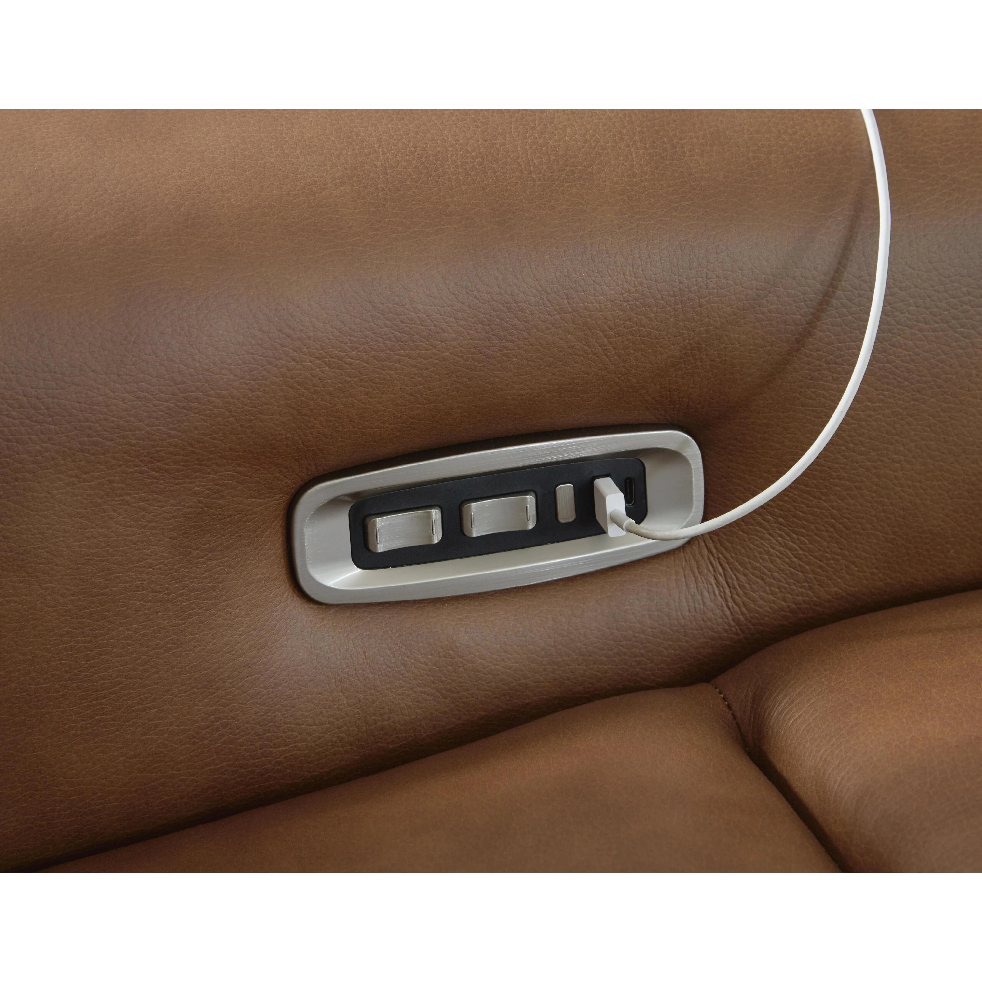 Signature Design by Ashley Magic Man Power Reclining Leather Match 4 pc Sectional PCU1070046A/PCU1070058/PCU1070062/PCU1070077 - Image 3