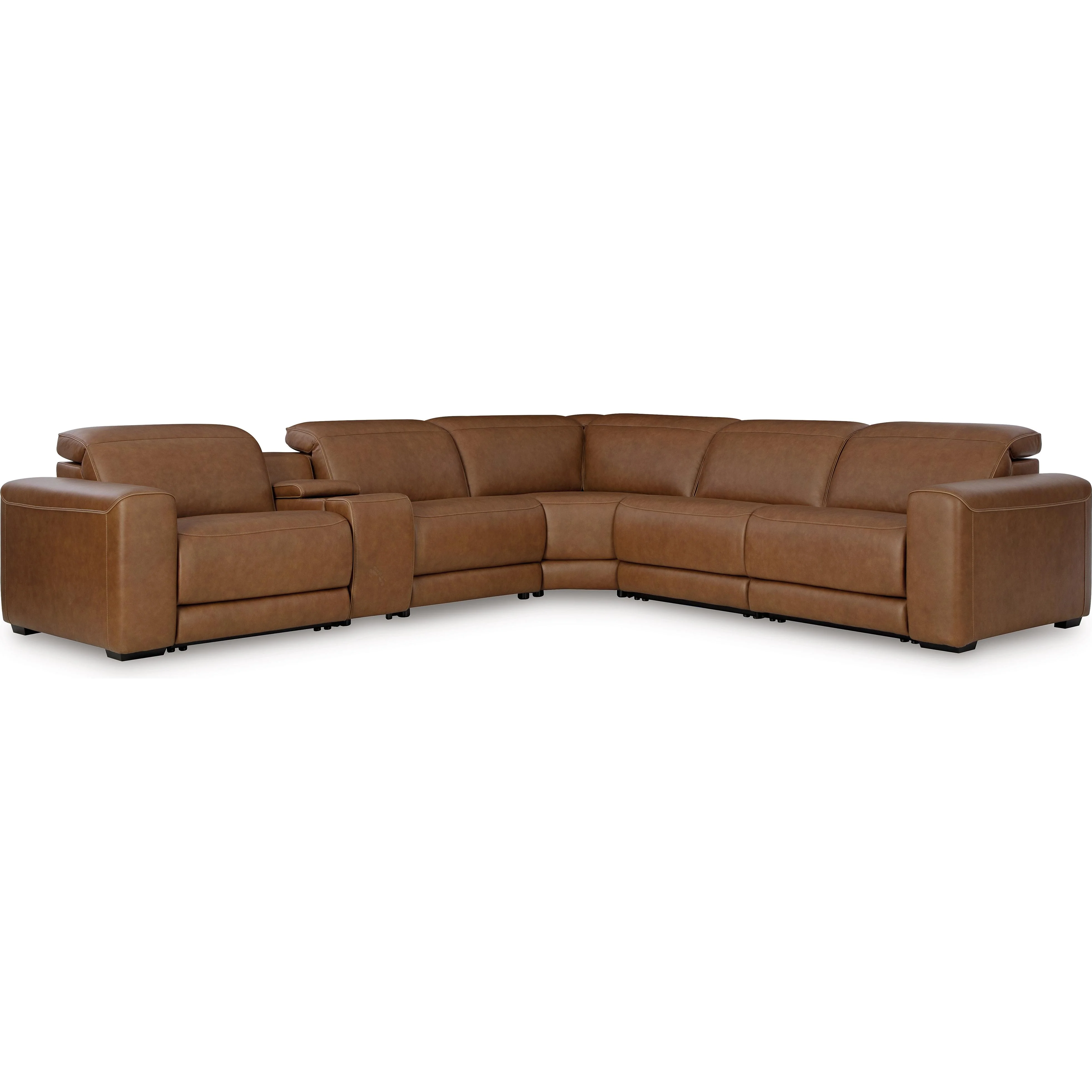 Signature Design by Ashley Magic Man Power Reclining Leather Match 6 pc Sectional PCU1070031/PCU1070046A/PCU1070057/PCU1070058/PCU1070062/PCU1070077 - Image 1