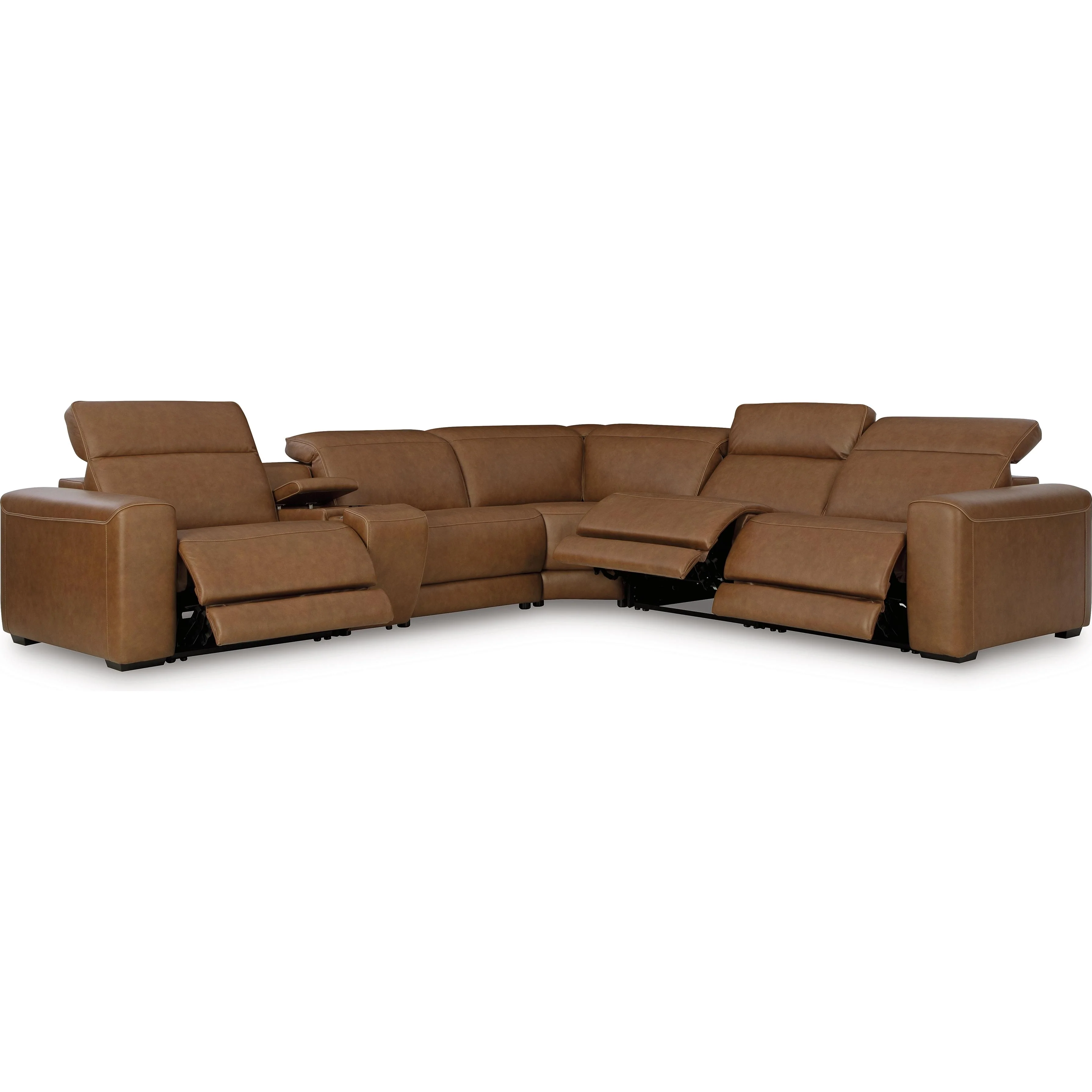 Signature Design by Ashley Magic Man Power Reclining Leather Match 6 pc Sectional PCU1070031/PCU1070046A/PCU1070057/PCU1070058/PCU1070062/PCU1070077 - Image 2