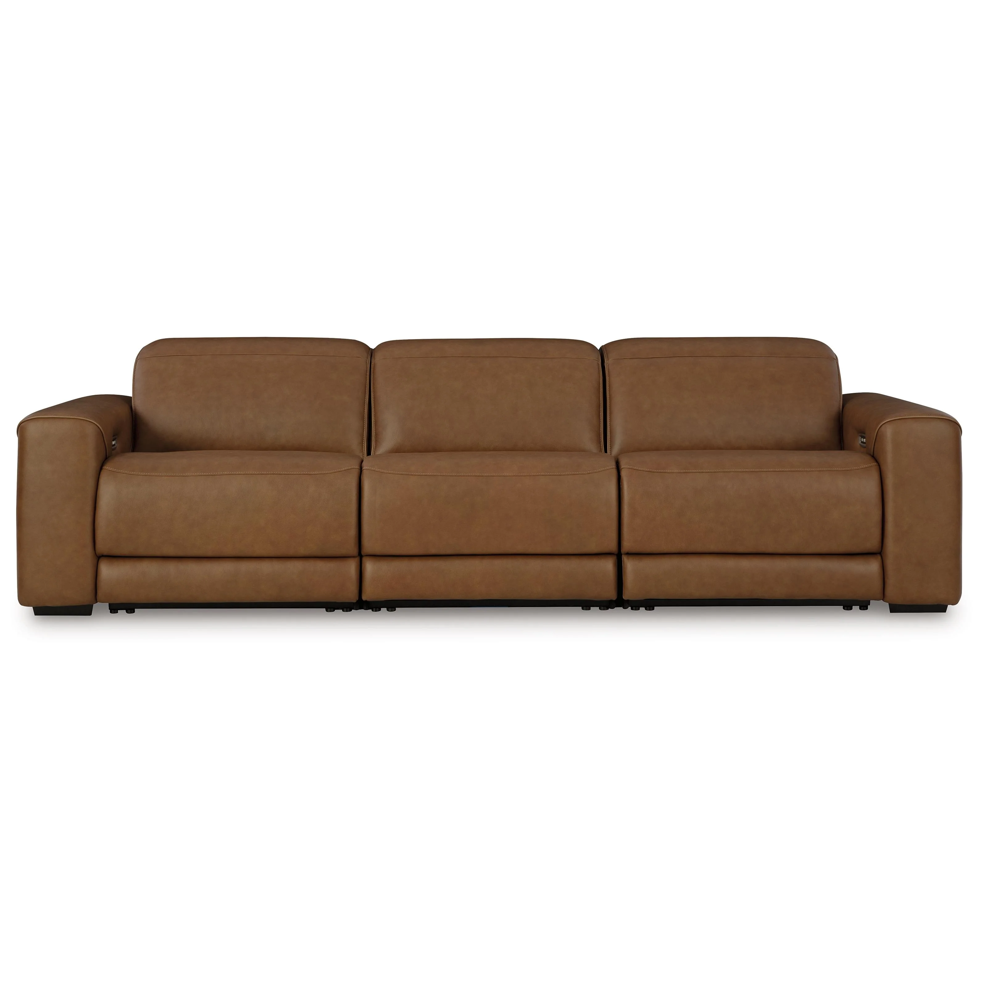 Signature Design by Ashley Magic Man Power Reclining Leather Match Sofa PCU1070046A/PCU1070058/PCU1070062