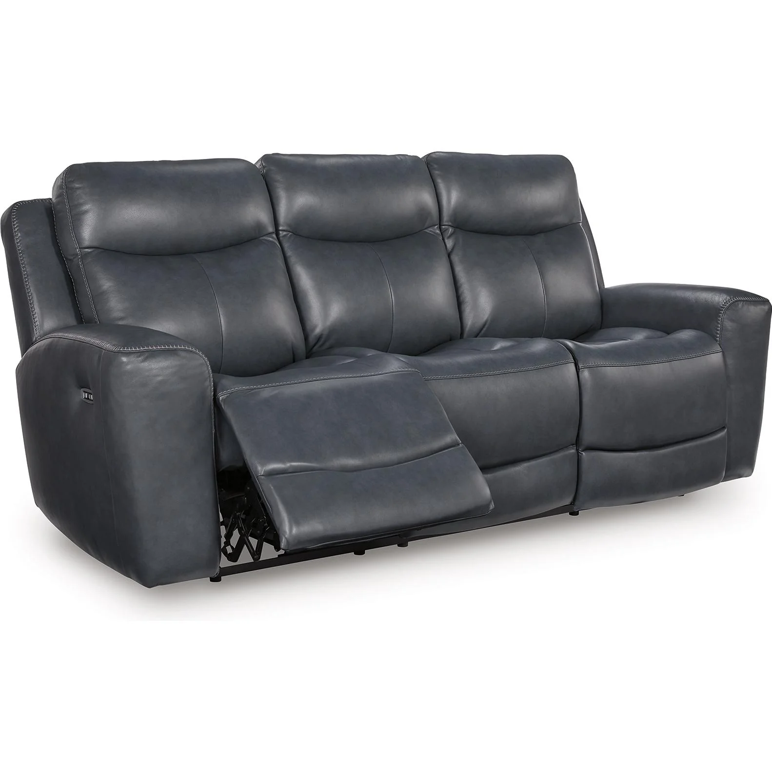 Signature Design by Ashley Next Move Power Reclining Leather Match Sofa PCU1210015 - Image 2