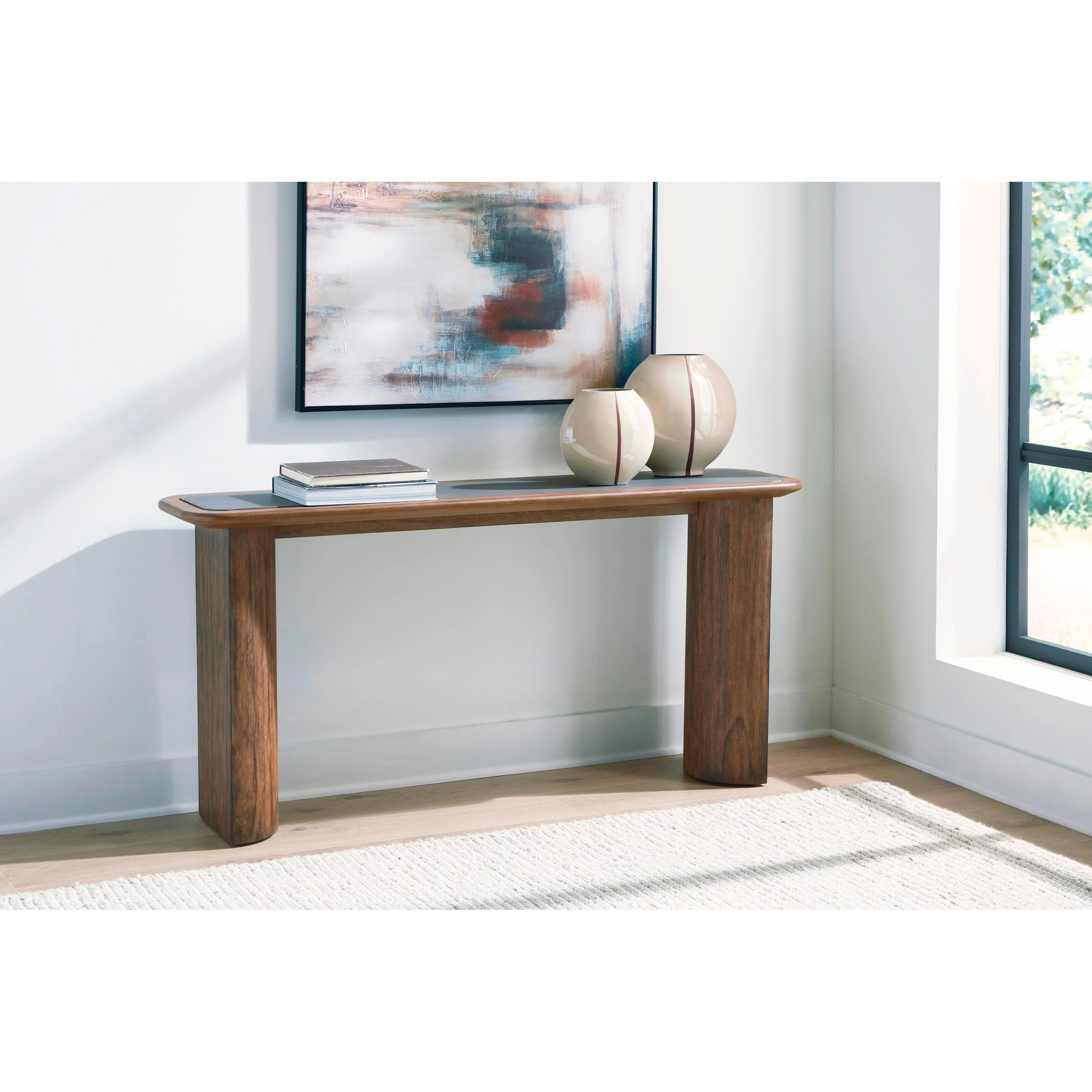 Signature Design by Ashley Dontayne Sofa Table T563-4 - Image 3